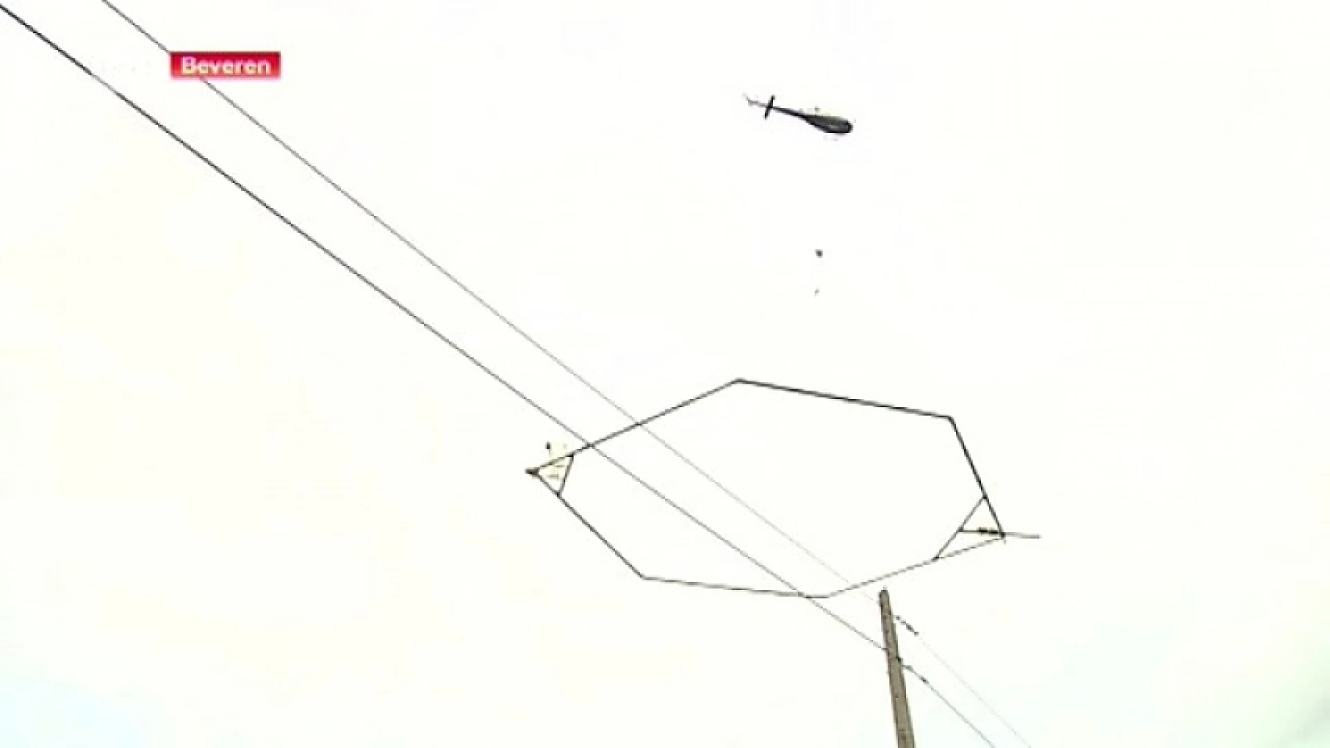 Heeft u deze vreemde helikopter in Beveren ook al gezien?