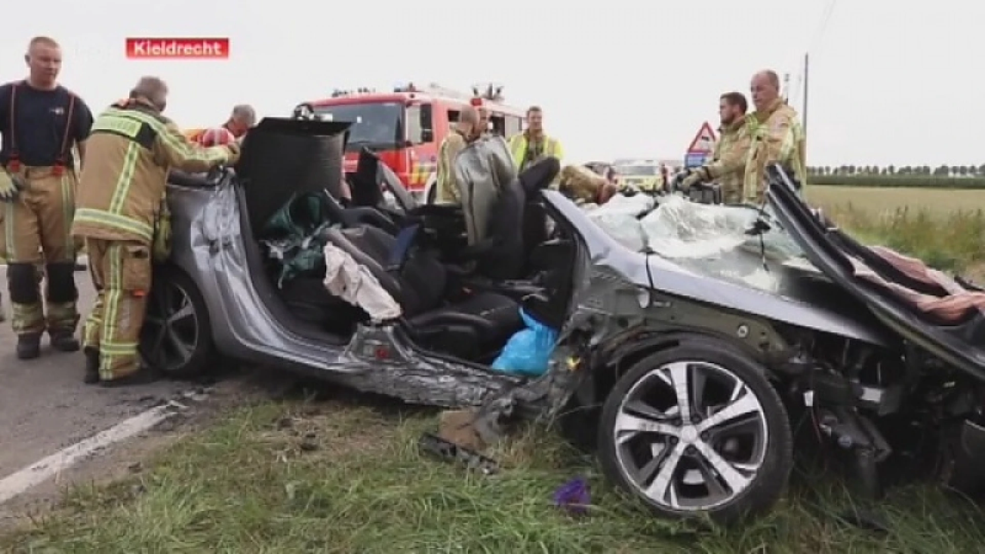 Zwaargewonde na crash in Kieldrecht