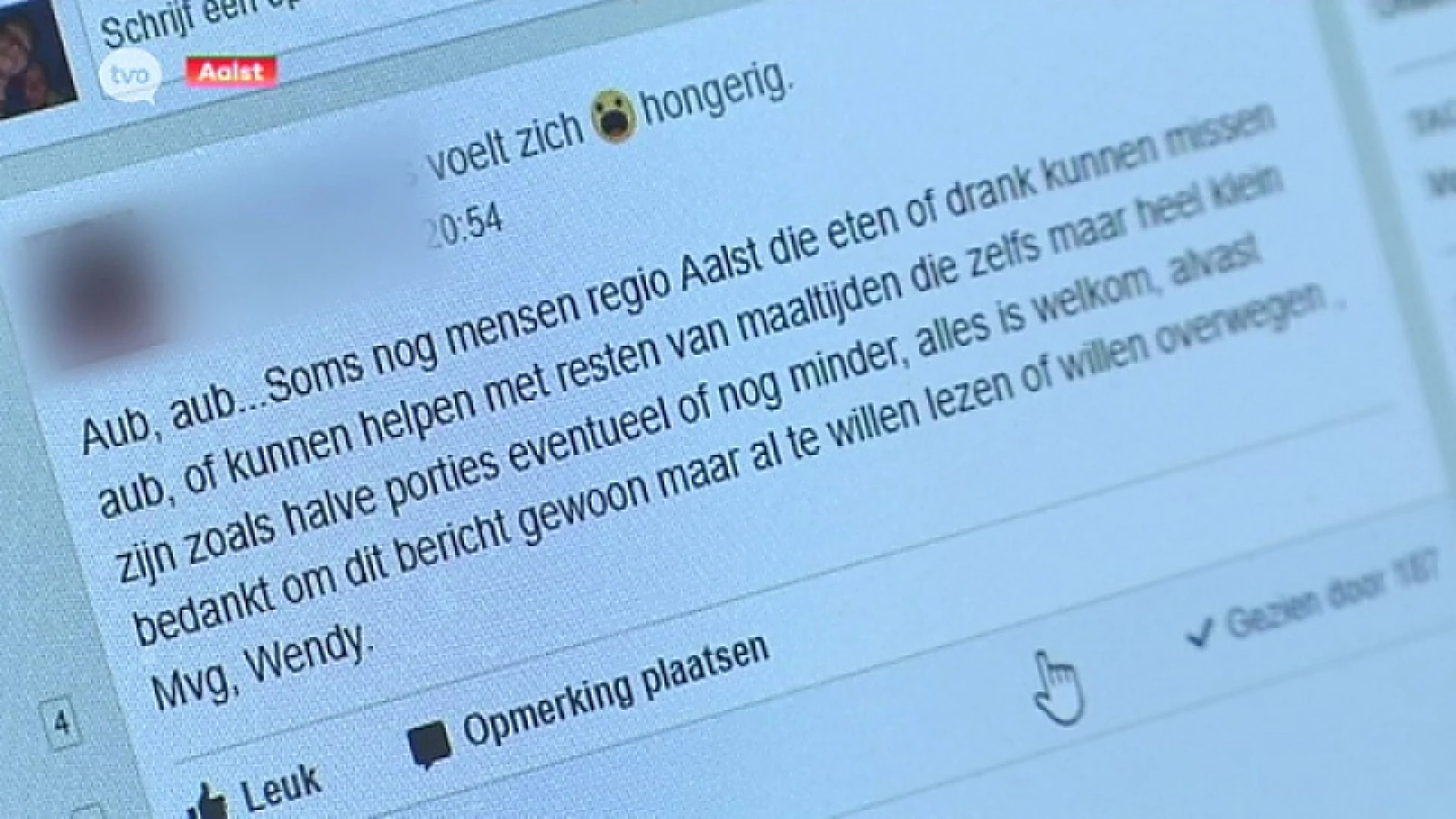 Zonder Honger Naar Bed vult lege magen