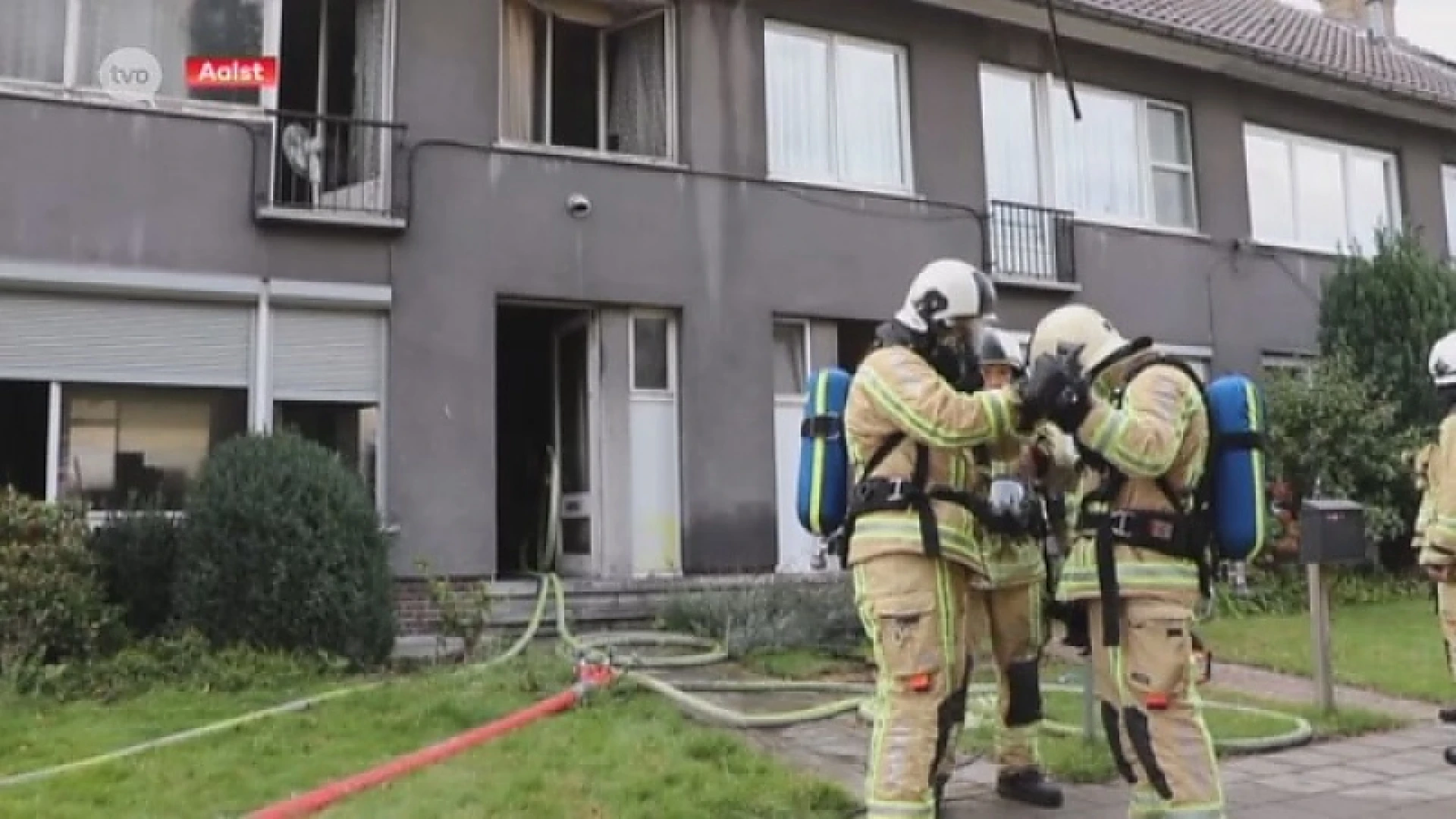 Keukenbrand vernielt woning in Aalst