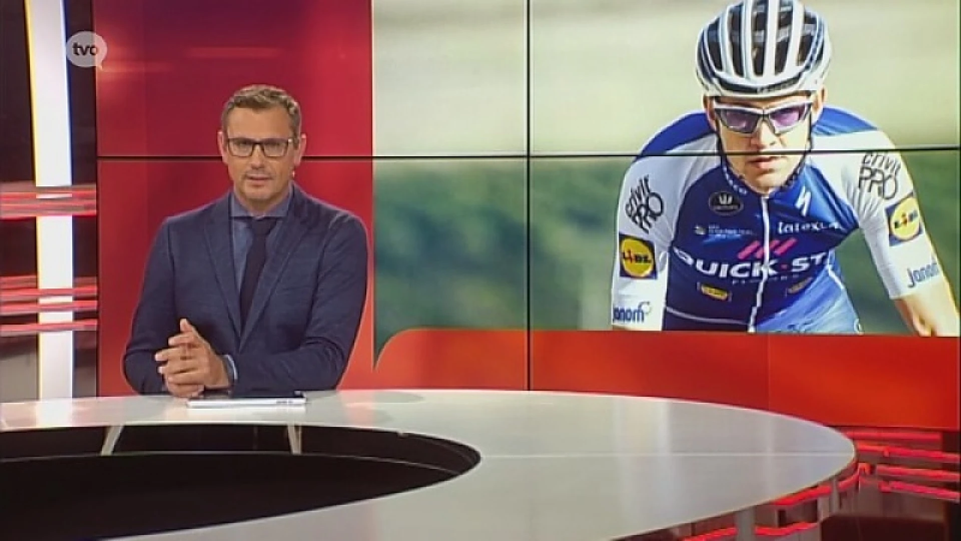 Laurens De PLus heel even op eerste plaats op WK tijdrijden in Bergen