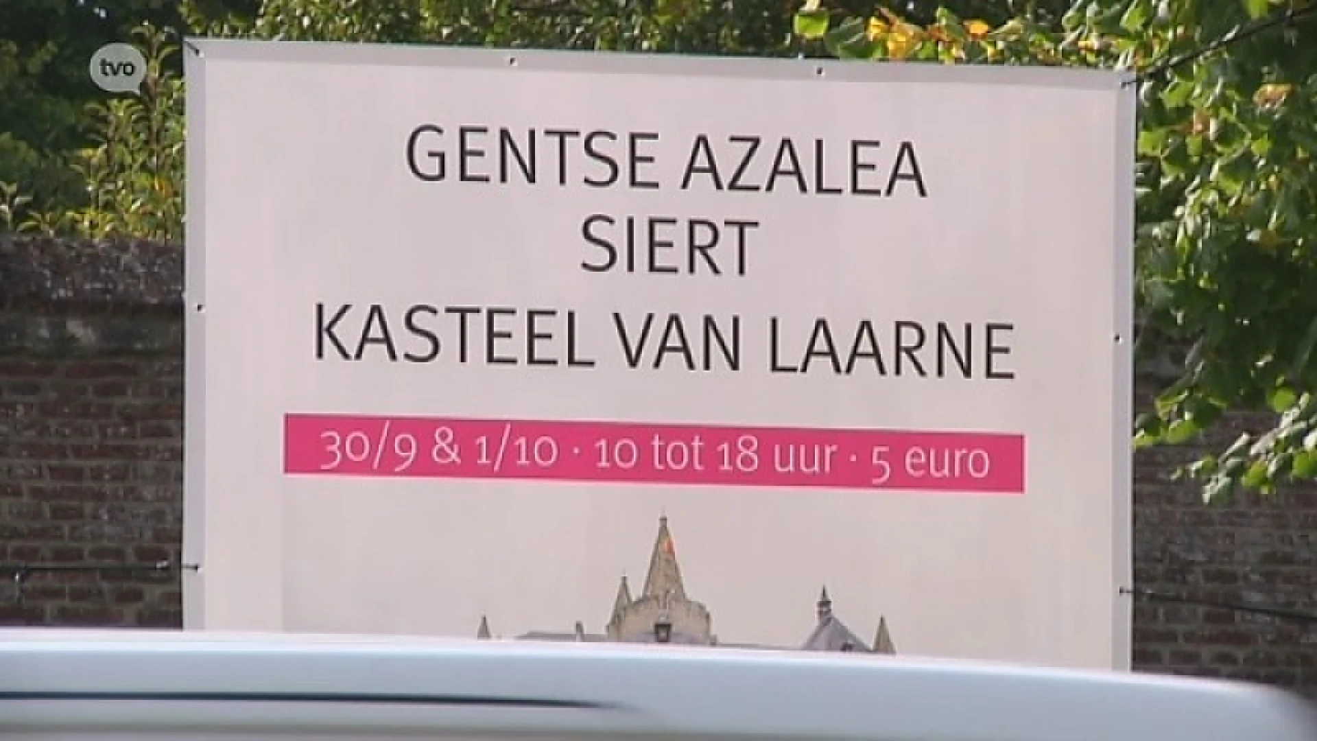 EROV: Gentse Azalea siert Kasteel van Laarne