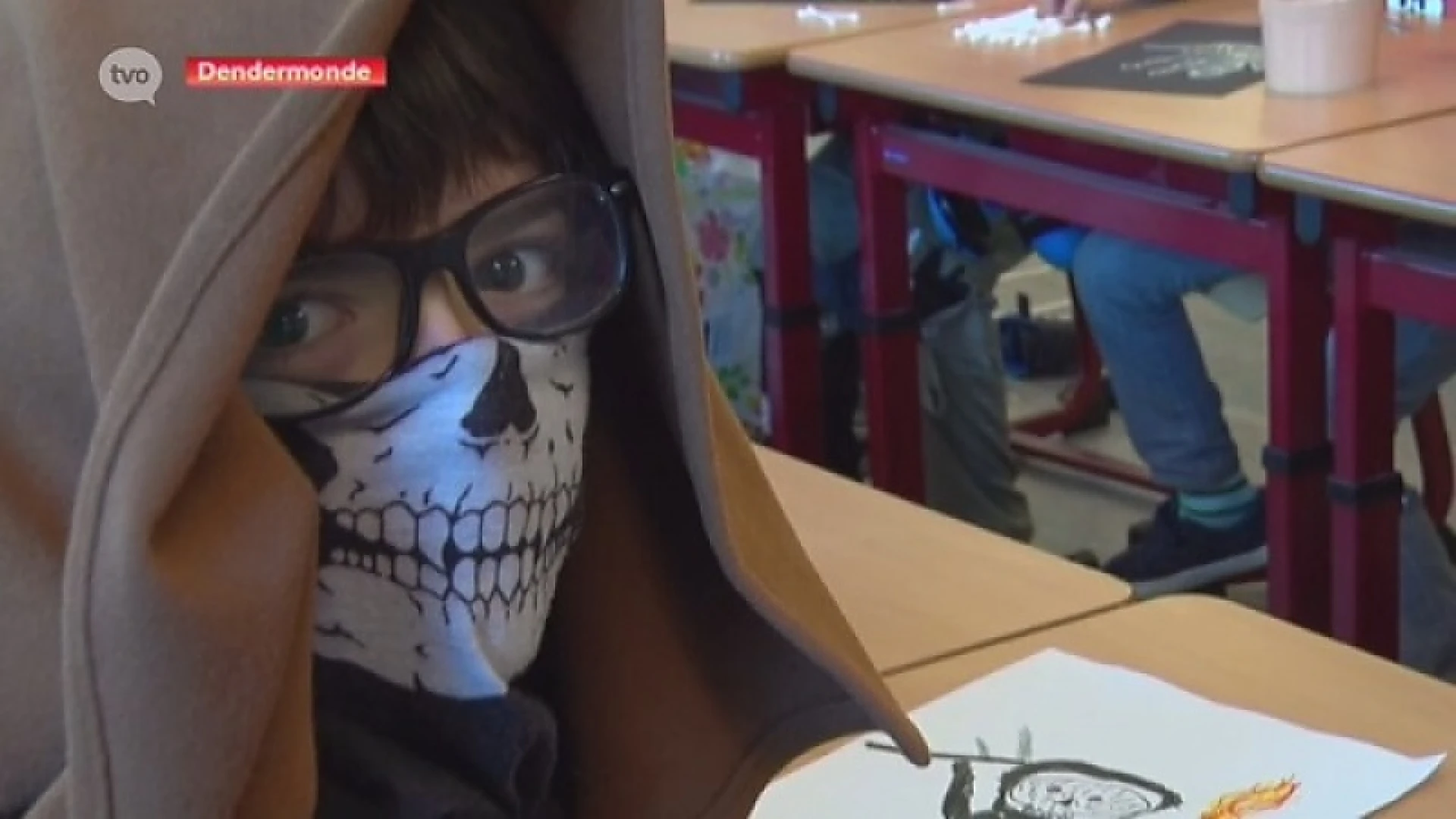 Halloween, dat is griezelen op school zonder de kleintjes bang te maken