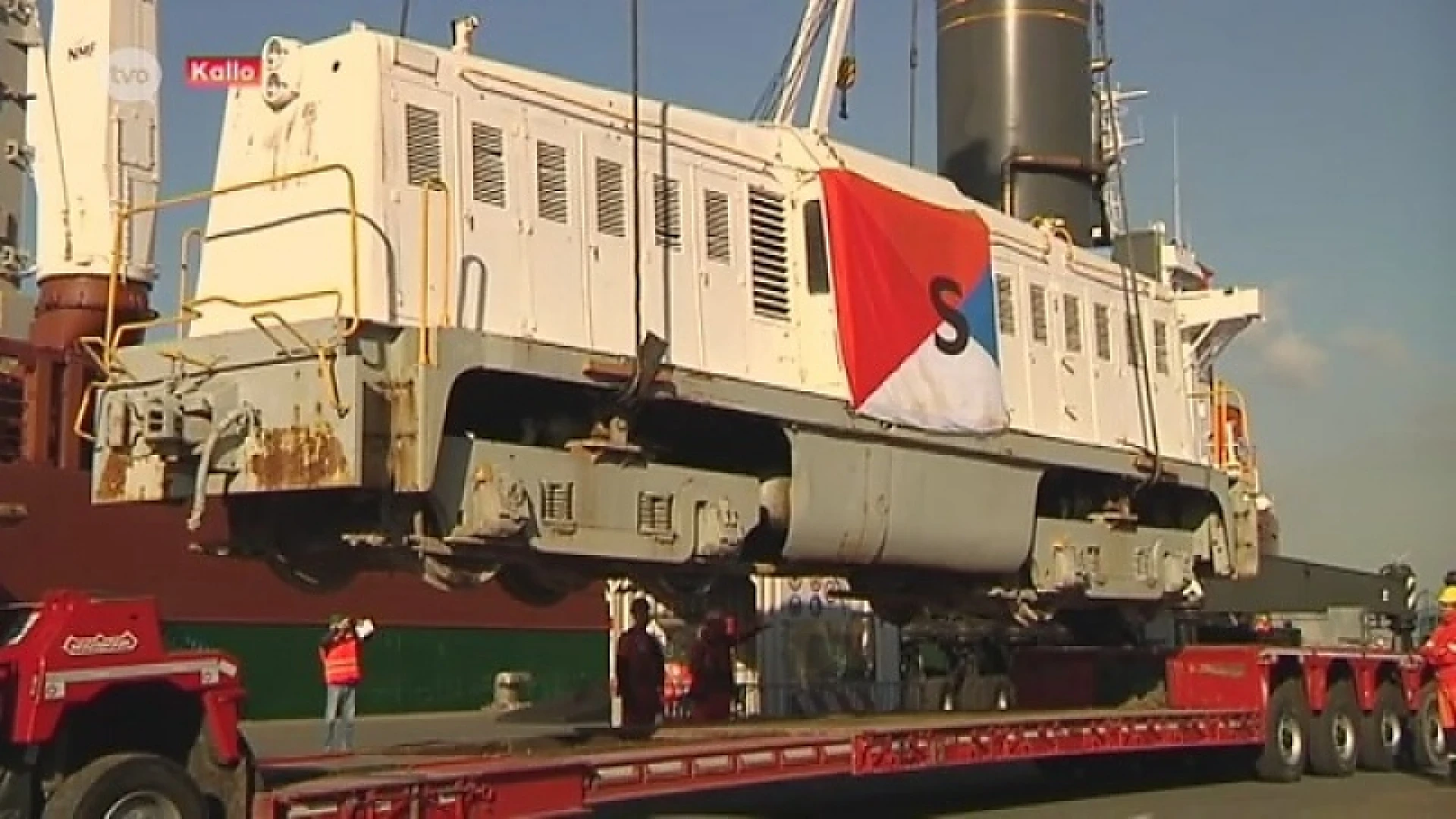 Treinfanaten halen zeldzame locomotief uit WO II terug naar Europa