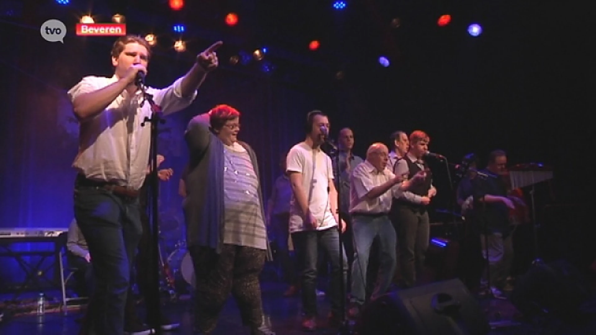 Beverse band ''The Ups and downs'', sfeermakers met een verstandelijke beperking