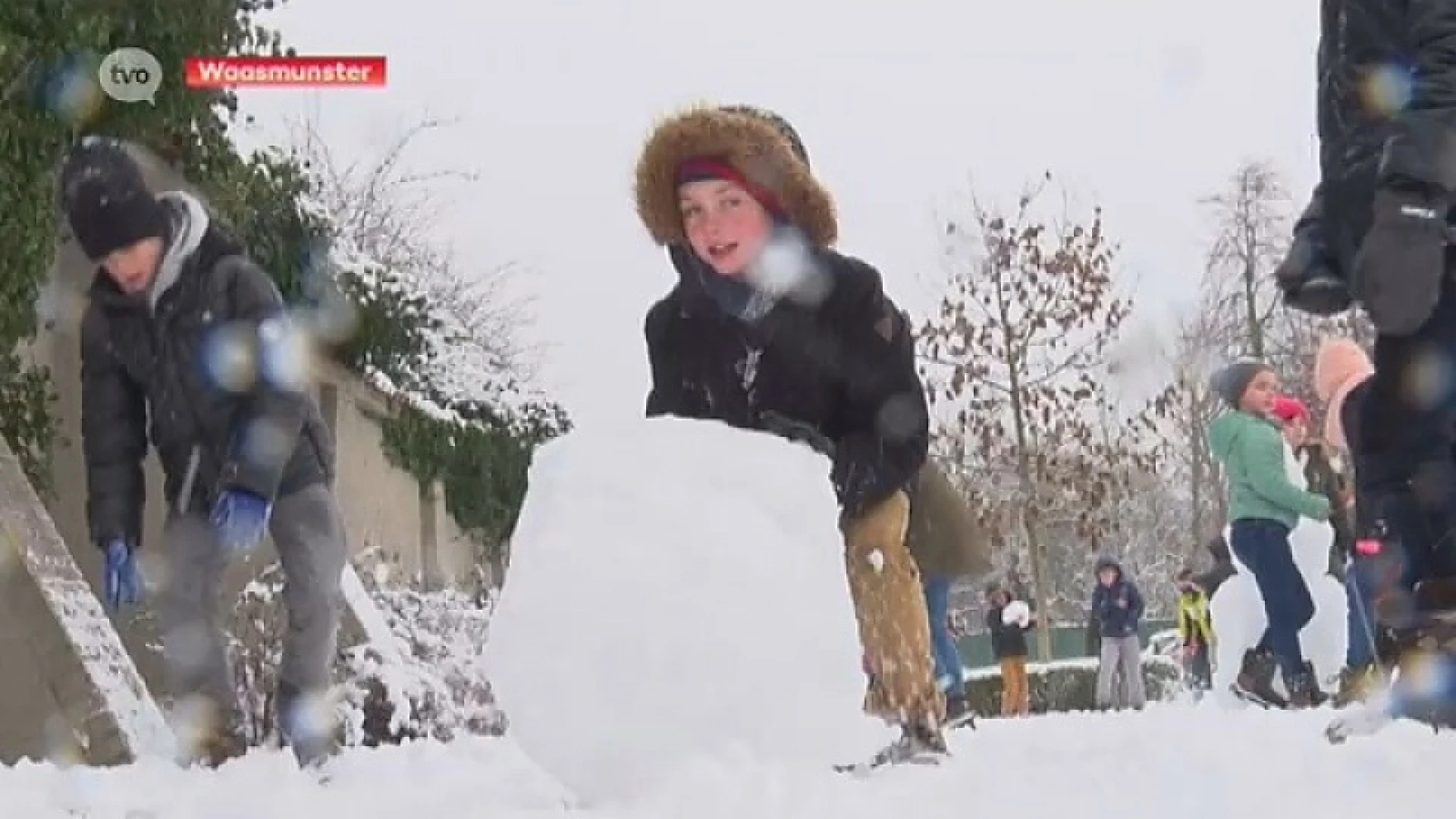 Gelukkig is er ook ... sneeuwpret