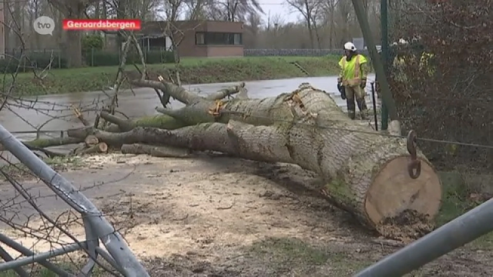 Wind- en wateroverlast in het zuiden van de regio
