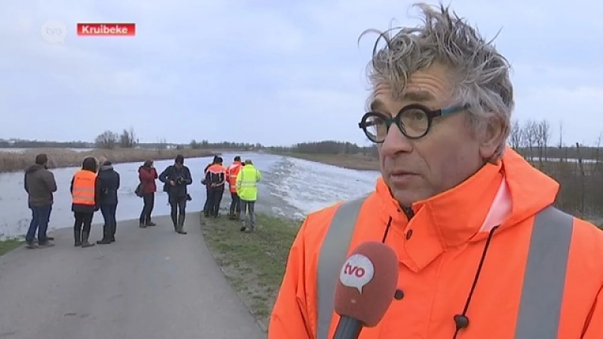 Extreem hoog water: polders van Kruibeke tijdlang afgesloten