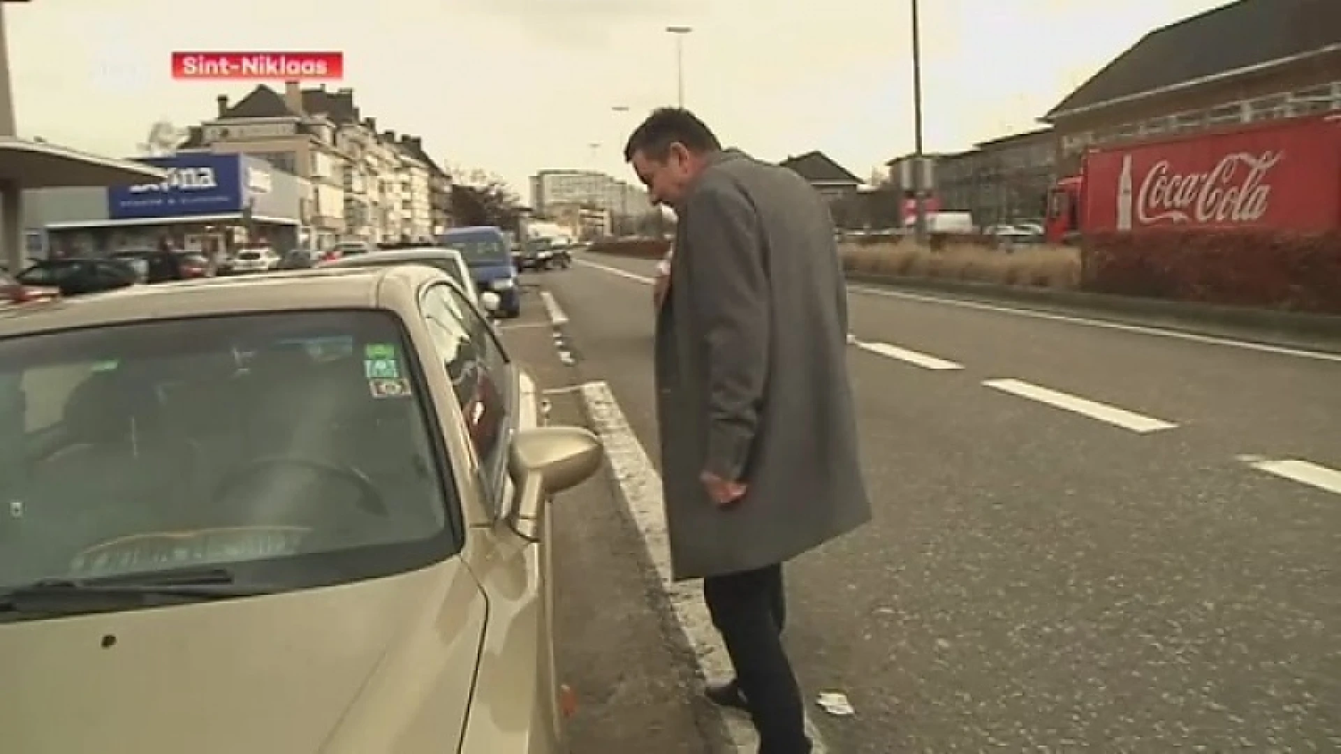 Auto al 3 maanden met wielklem in centrum Sint-Niklaas