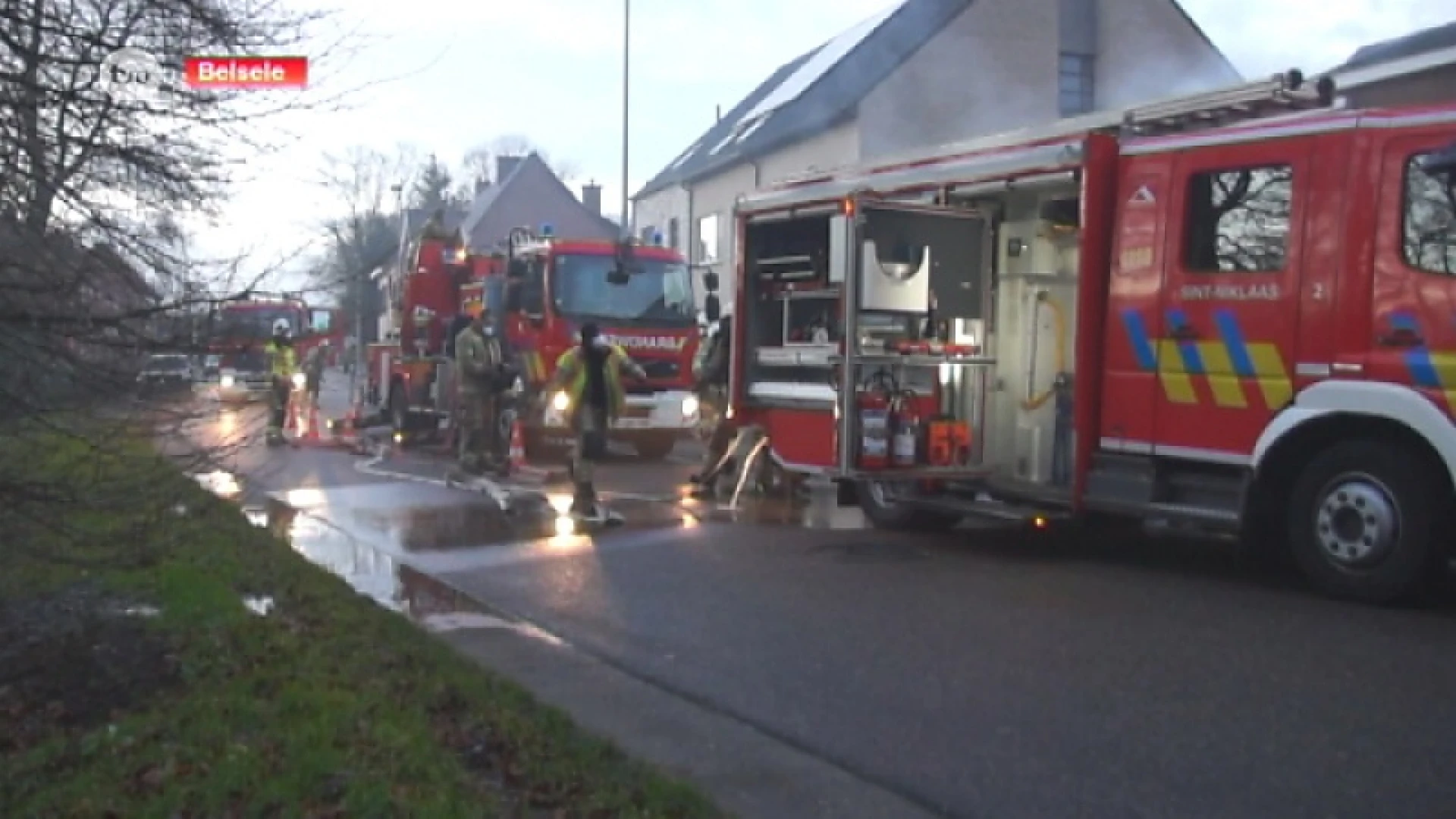 Woning onbewoonbaar na keukenbrand in Belsele