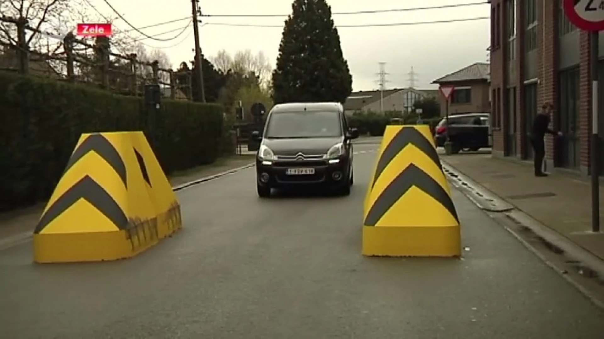 Nog meer betonblokken in Zele om sluipverkeer te voorkomen