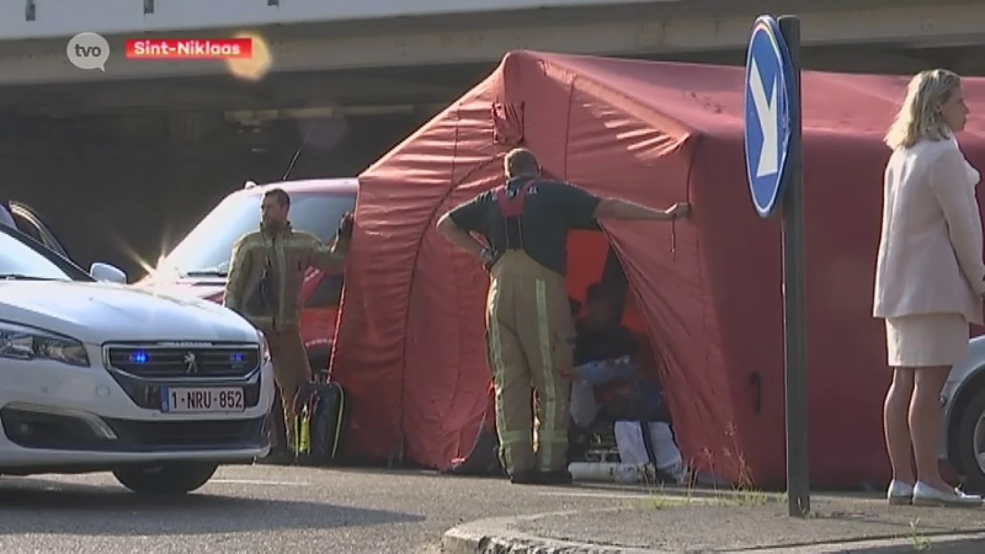 Vrouw zwaargewond na aanrijding in Sint-Niklaas