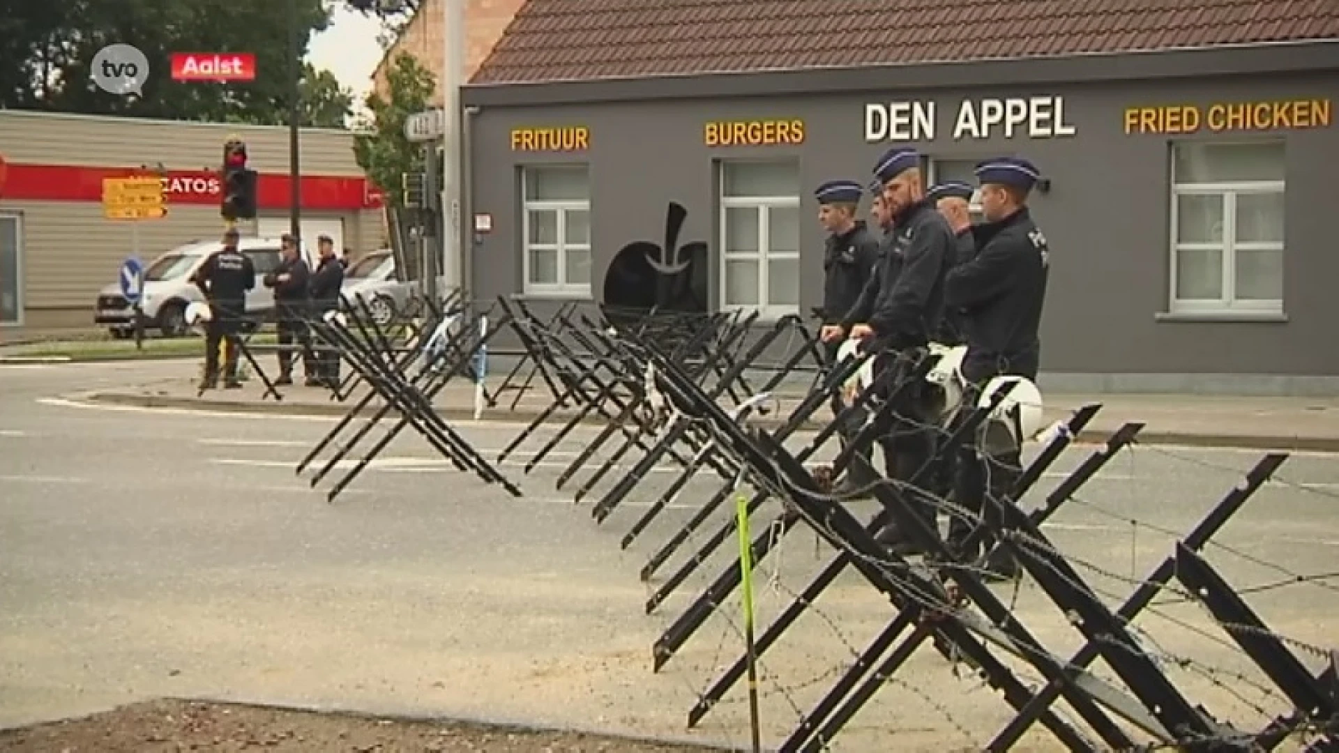 Politie massaal op de been voor manifestatie in Aalst