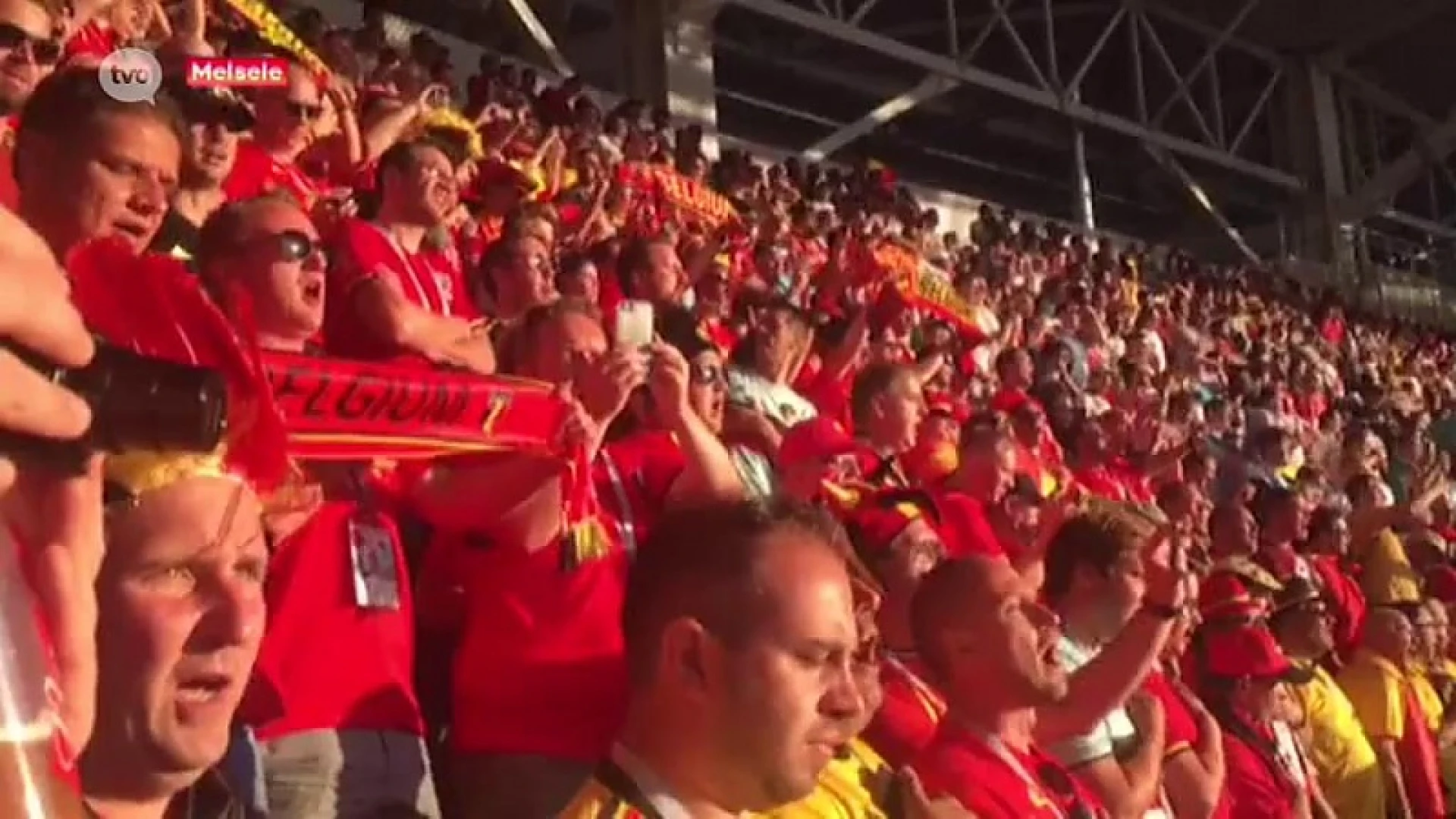 Vriendengroep uit Melsele beleeft match in Rusland