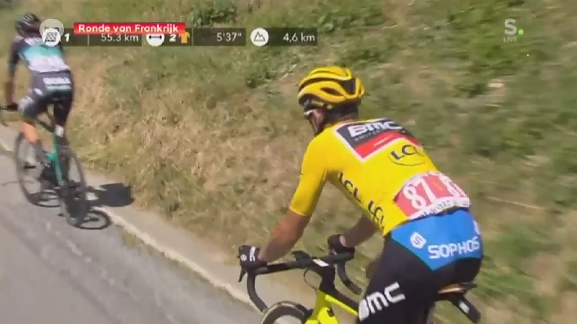 Hoofdafbeelding voor artikel Van Avermaet verliest gele…