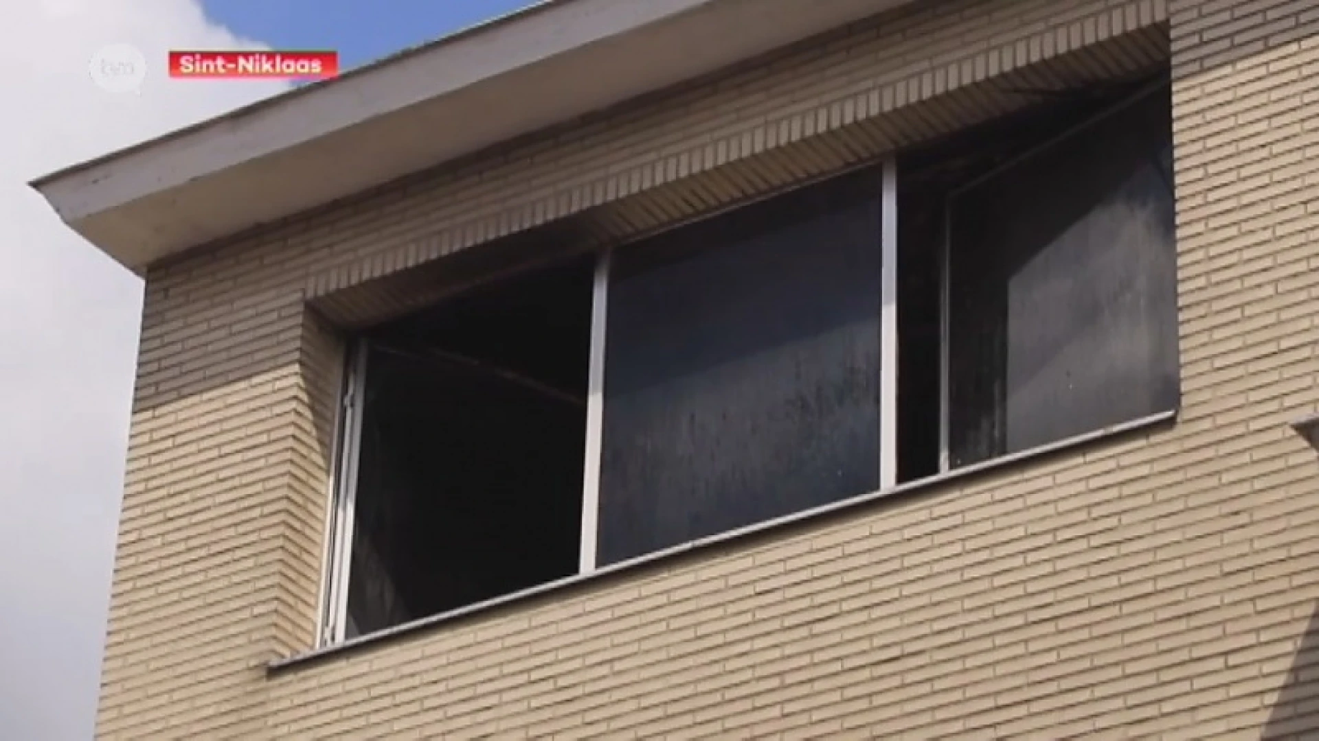 Hevige brand in appartement in Sint-Niklaas