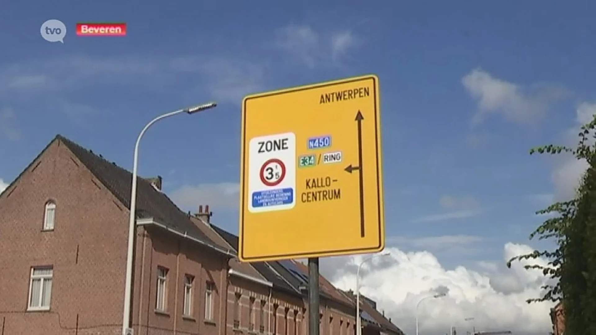 Gemeente Beveren voert zelf tonnagebeperking in aan gewestweg N450