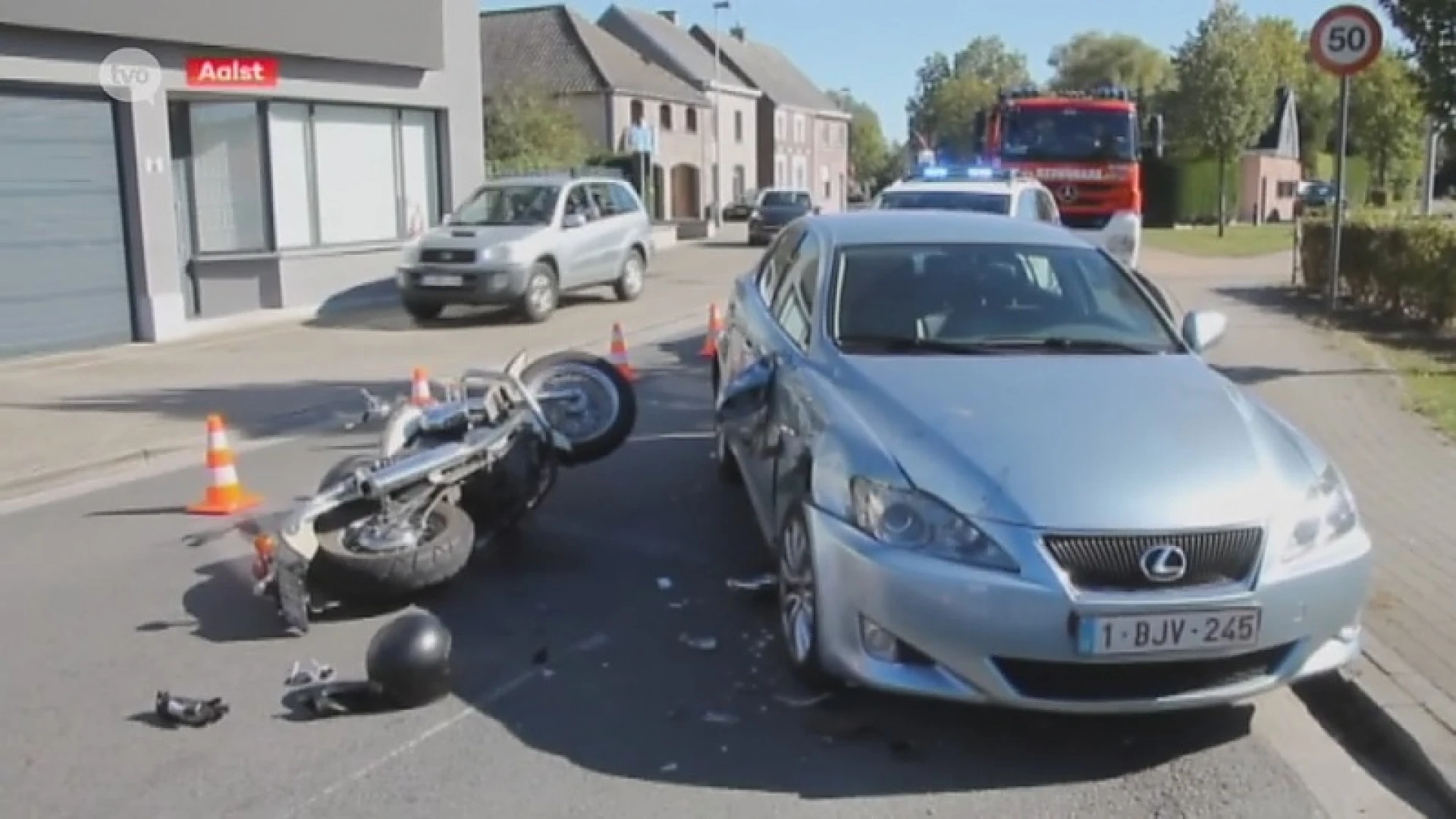 Motorrijder zwaargewond bij ongeval in Nieuwerkerken