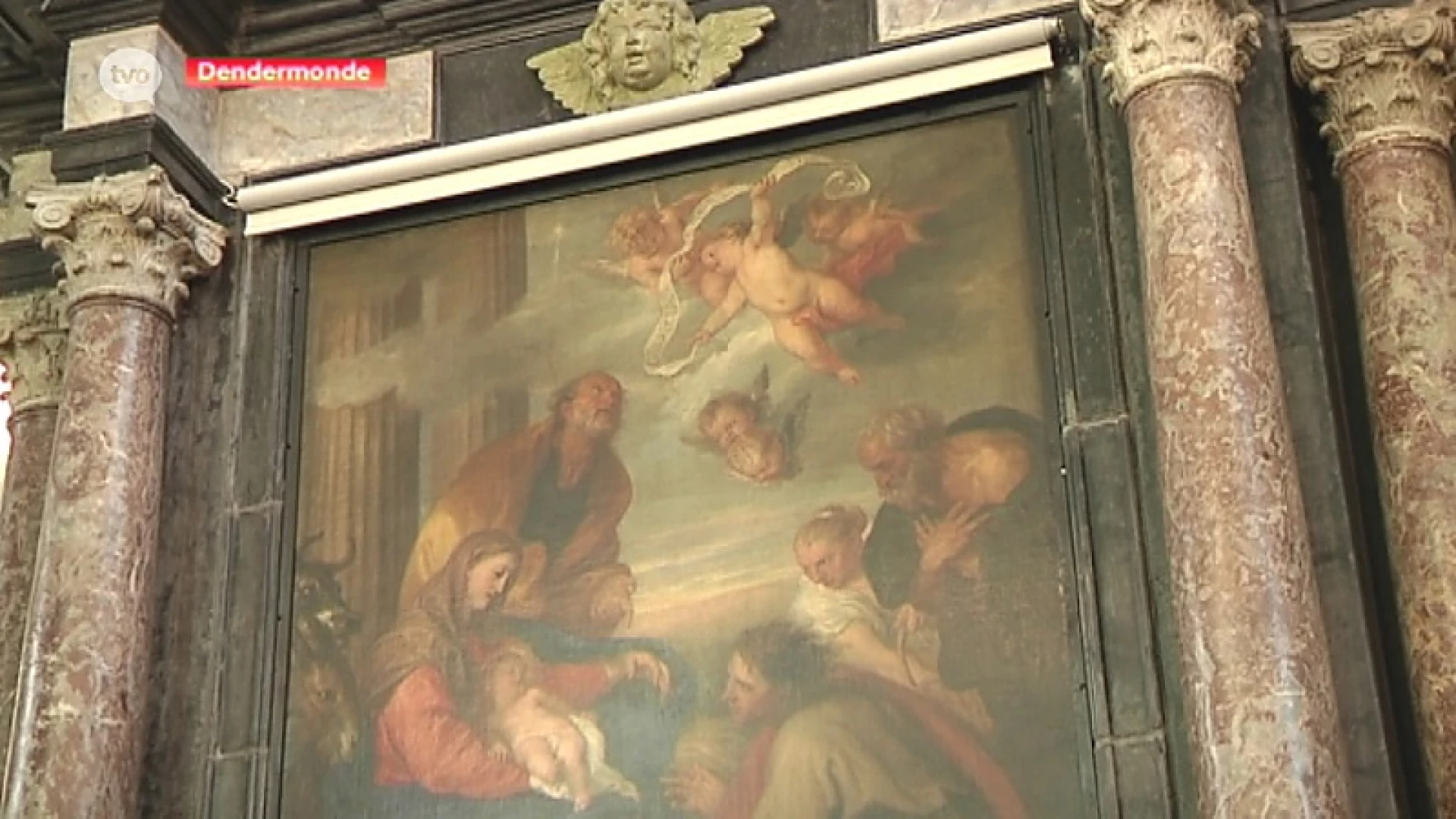 Schilderij van Antoon Van Dyck in Dendermonde wordt grondig aangepakt