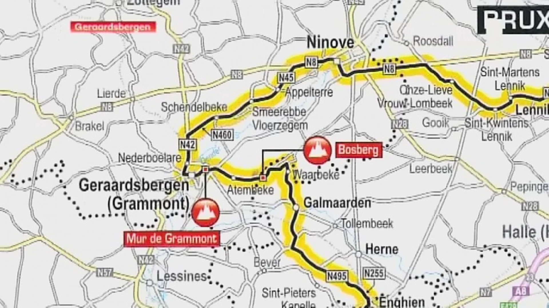 Het parcours van 106e Tour de France: etappe per etappe van Brussel naar Parijs