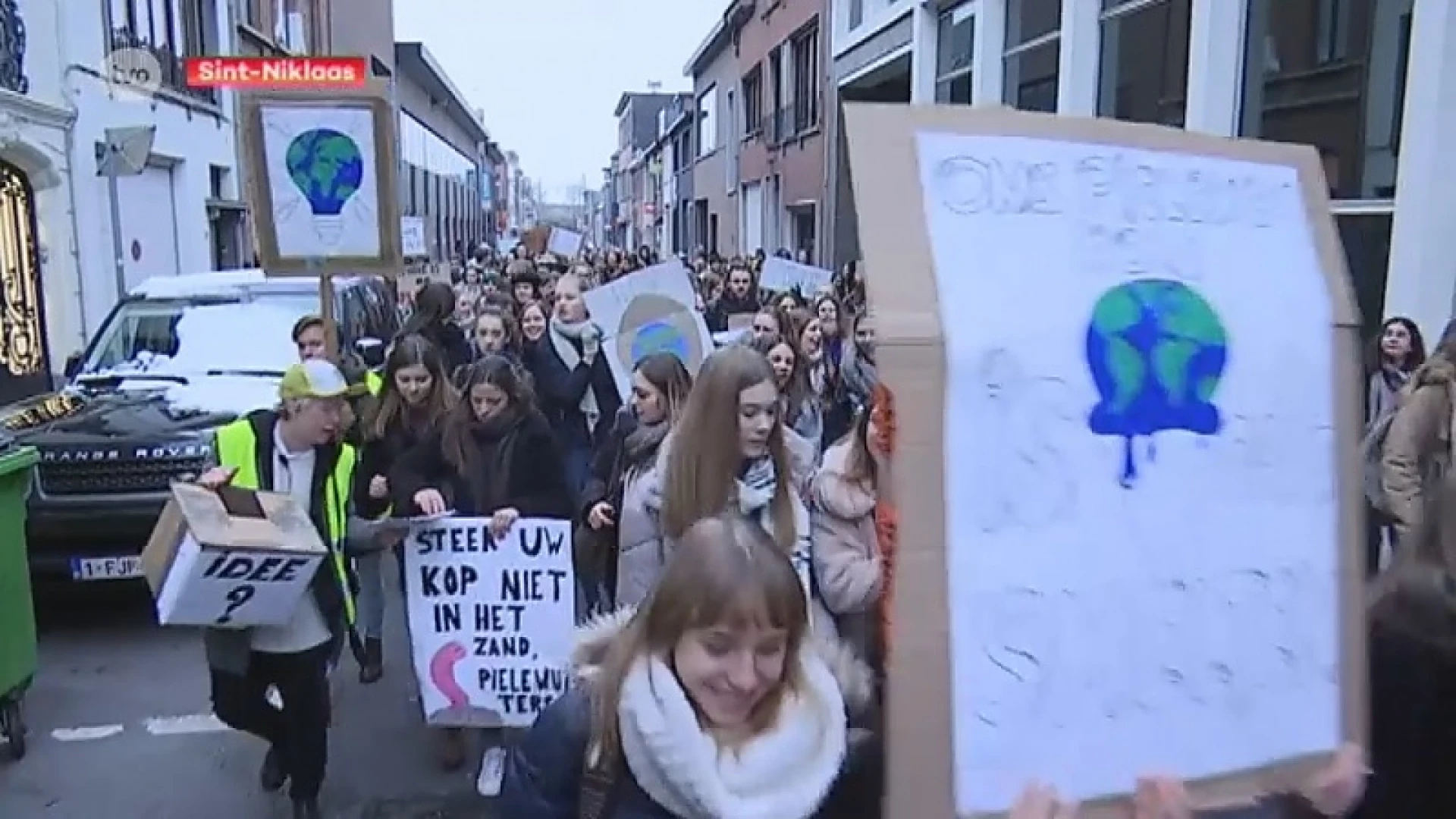 Klimaatmarsen almaar meer ook in de kleinere steden