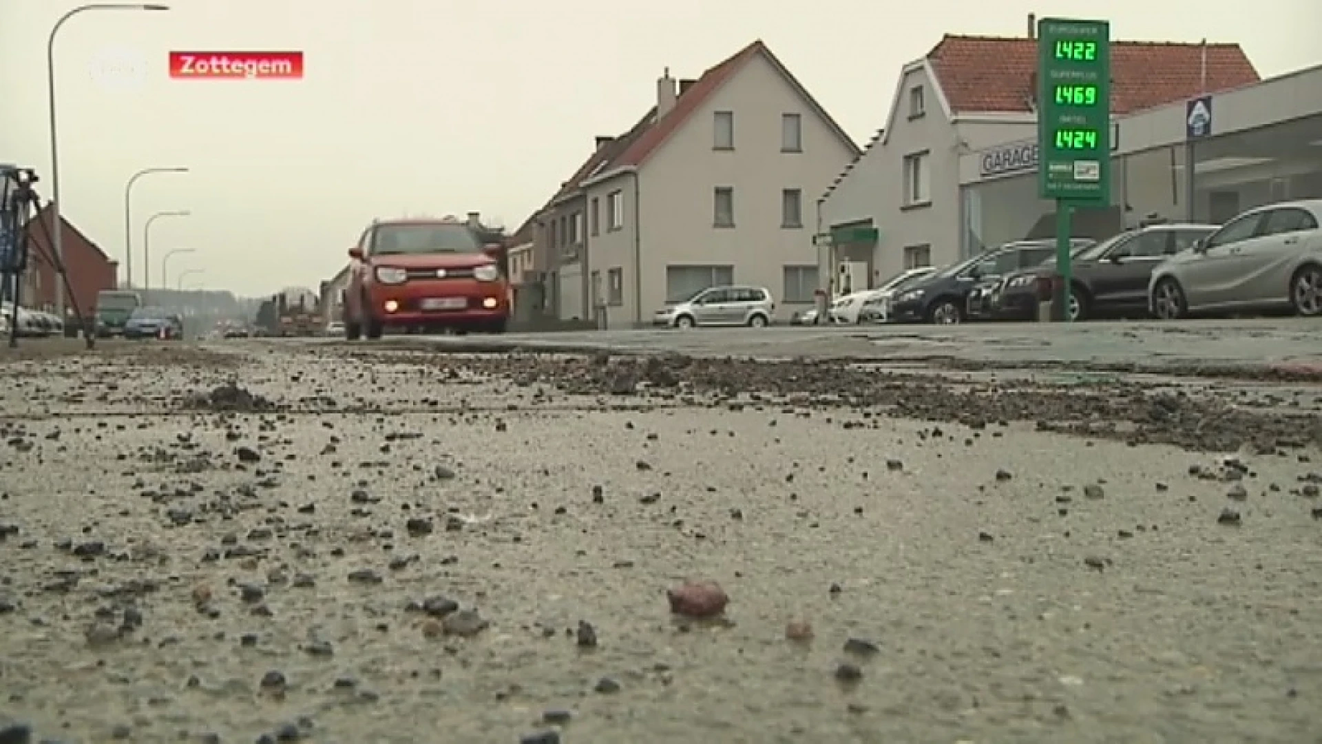 Werken versleten Pronvinciebaan (N46) in Velzeke opnieuw uitgesteld