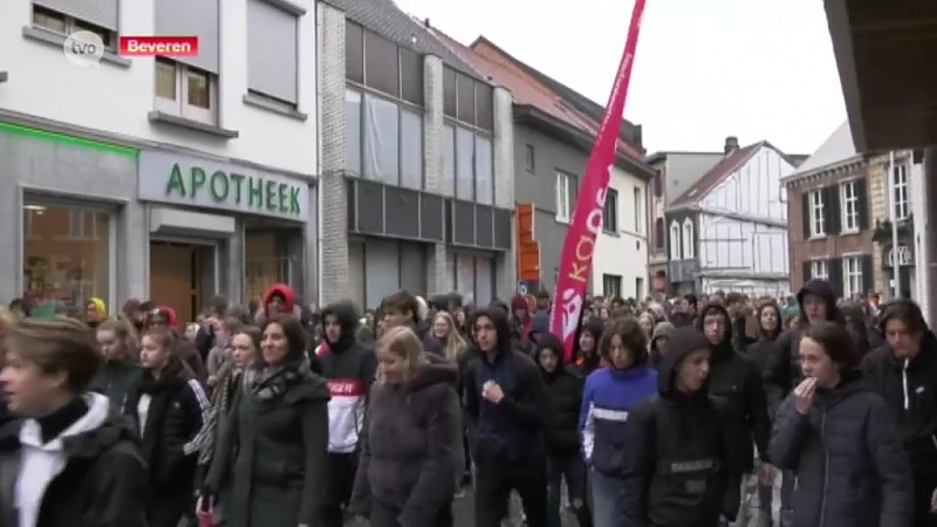 Duizenden scholieren op straat voor een beter klimaat