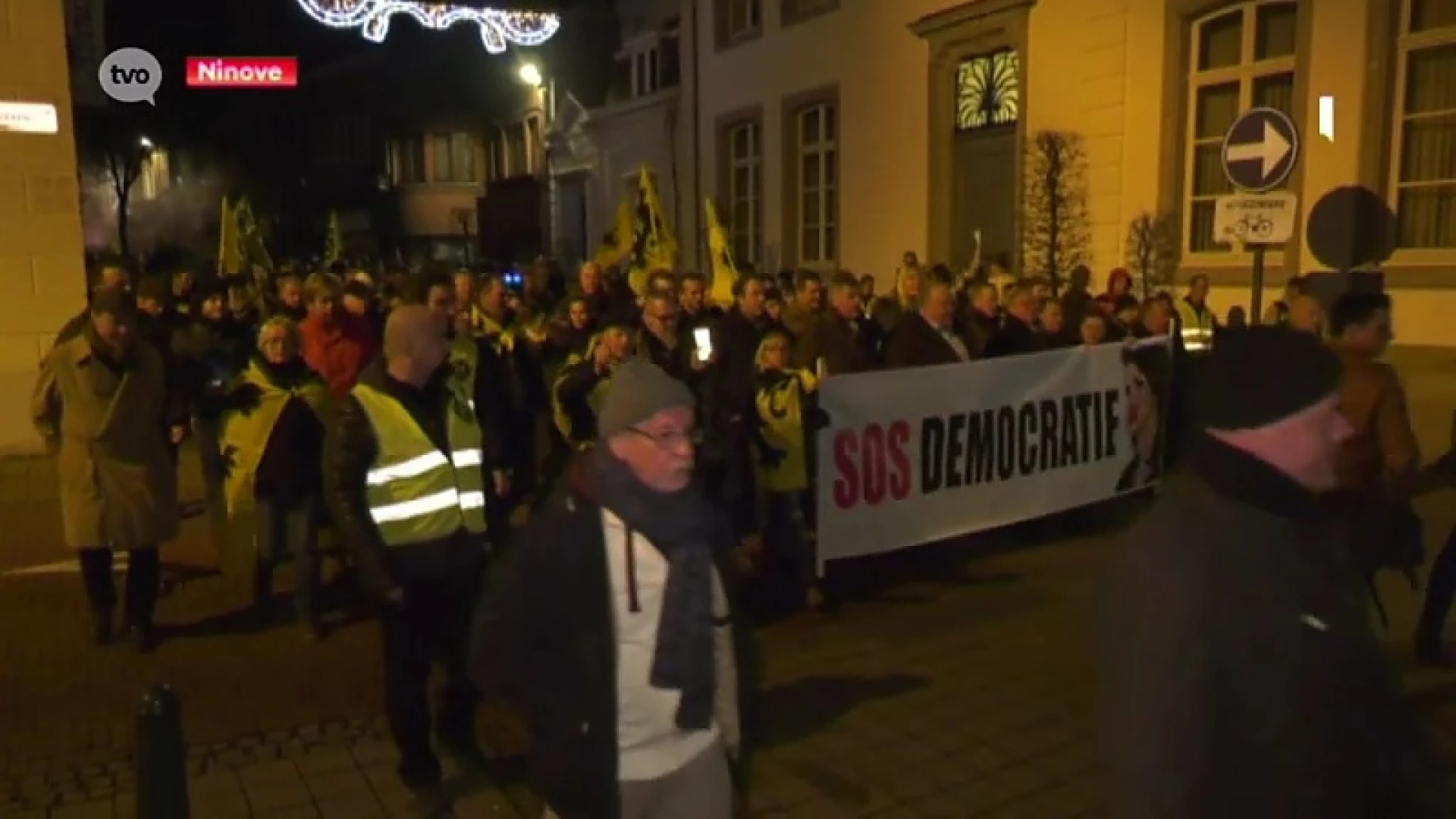 Opnieuw extreemrechtse betoging in Ninove, deze keer op 1 mei