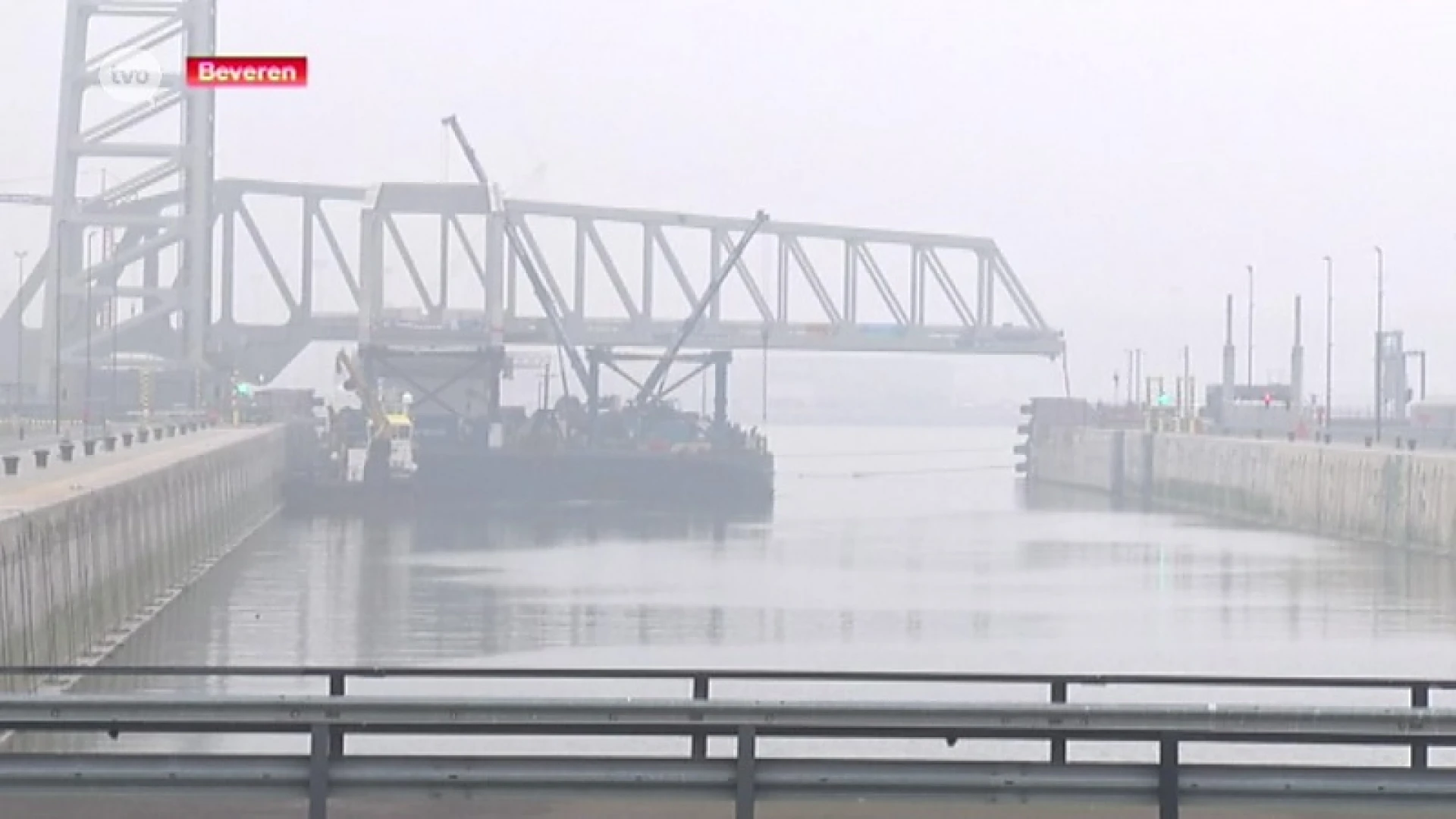 Kieldrechtsluis krijgt twee nieuwe bruggen van elk 1.500 ton