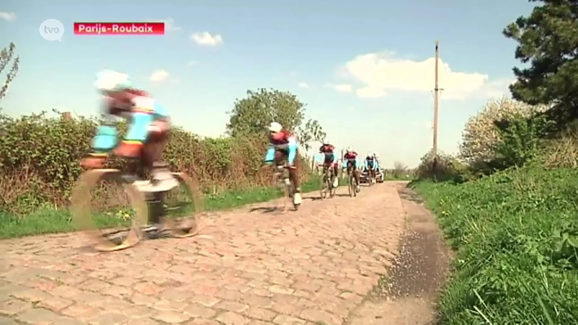 Oliver Naesen na verkenning Parijs-Roubaix: ''Problemen aan luchtwegen voorbij, ik ben kandidaat winnaar.''