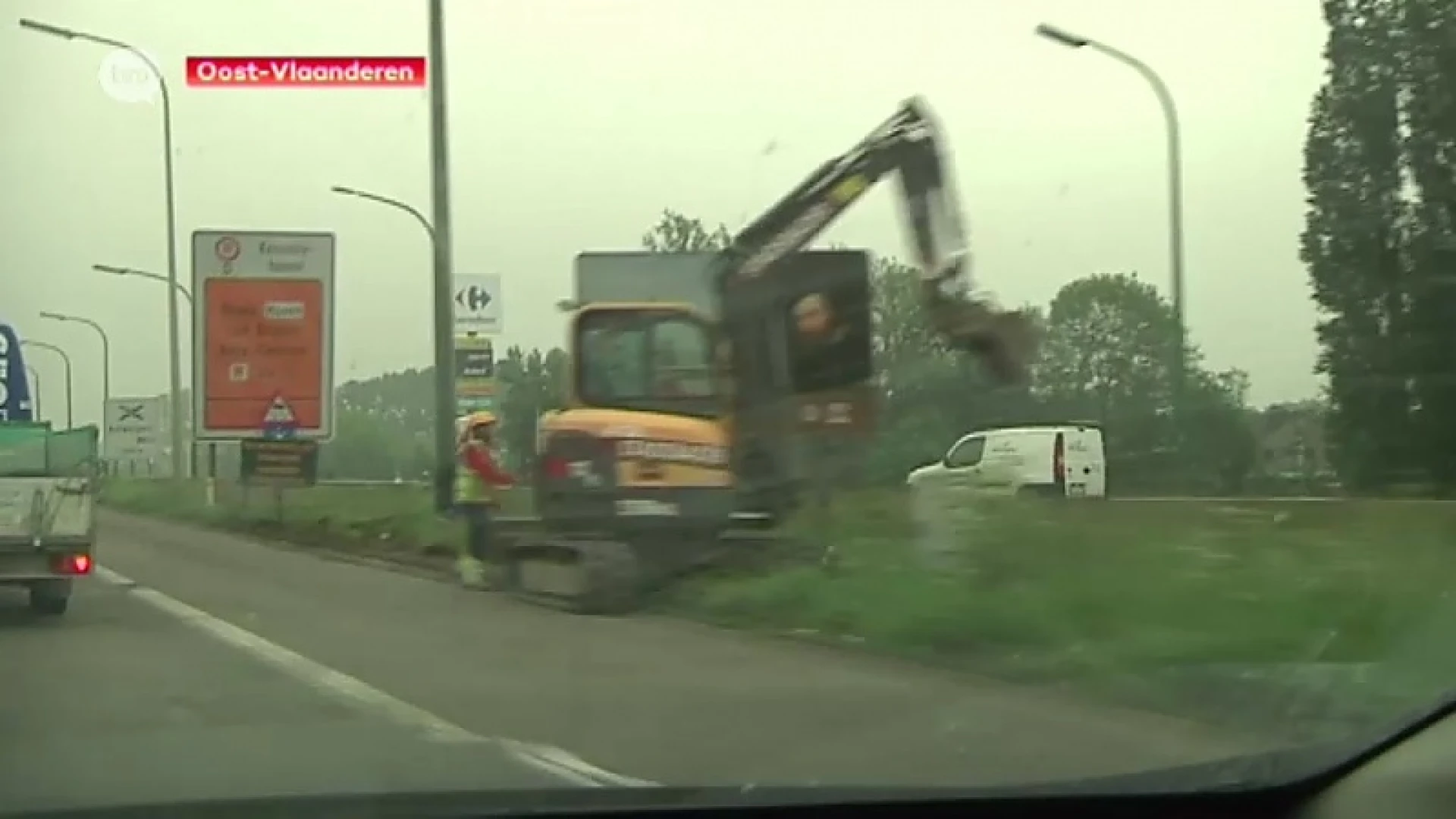 Nieuwe fase van Oosterweelwerken op E17 met een week uitgesteld