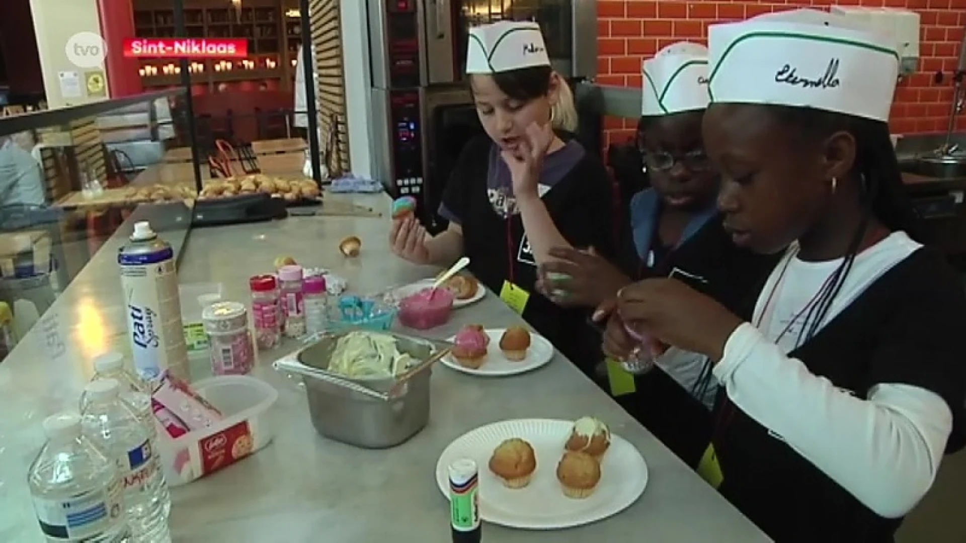 Schoolkinderen nemen voor 1 dag Waasland Shopping Center over