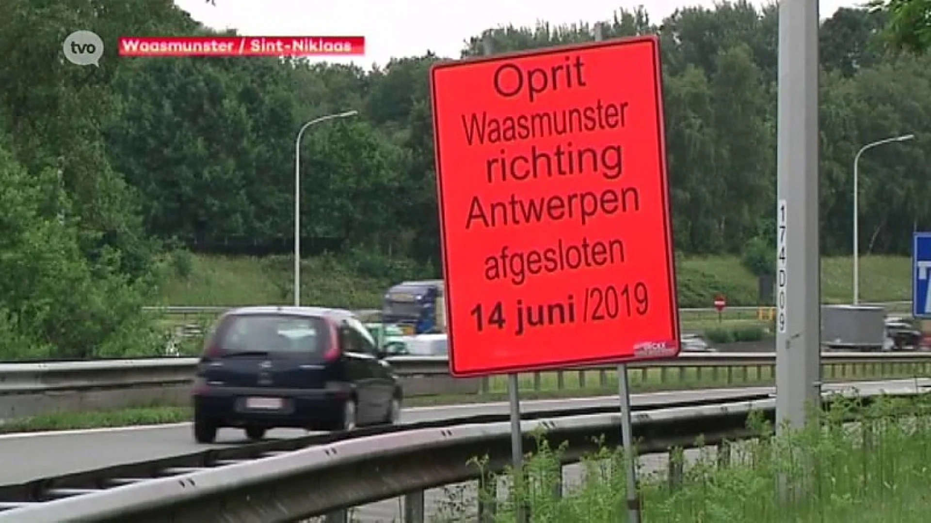 Dit en volgend weekend asfaltwerken op E17 Waasmunster-Sint-Niklaas