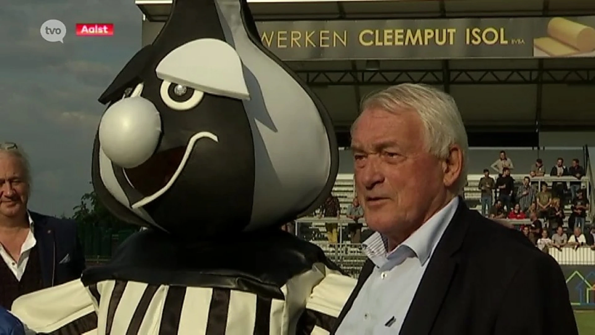 Paul Van Himst sloot zijn carrière af bij Eendracht Aalst