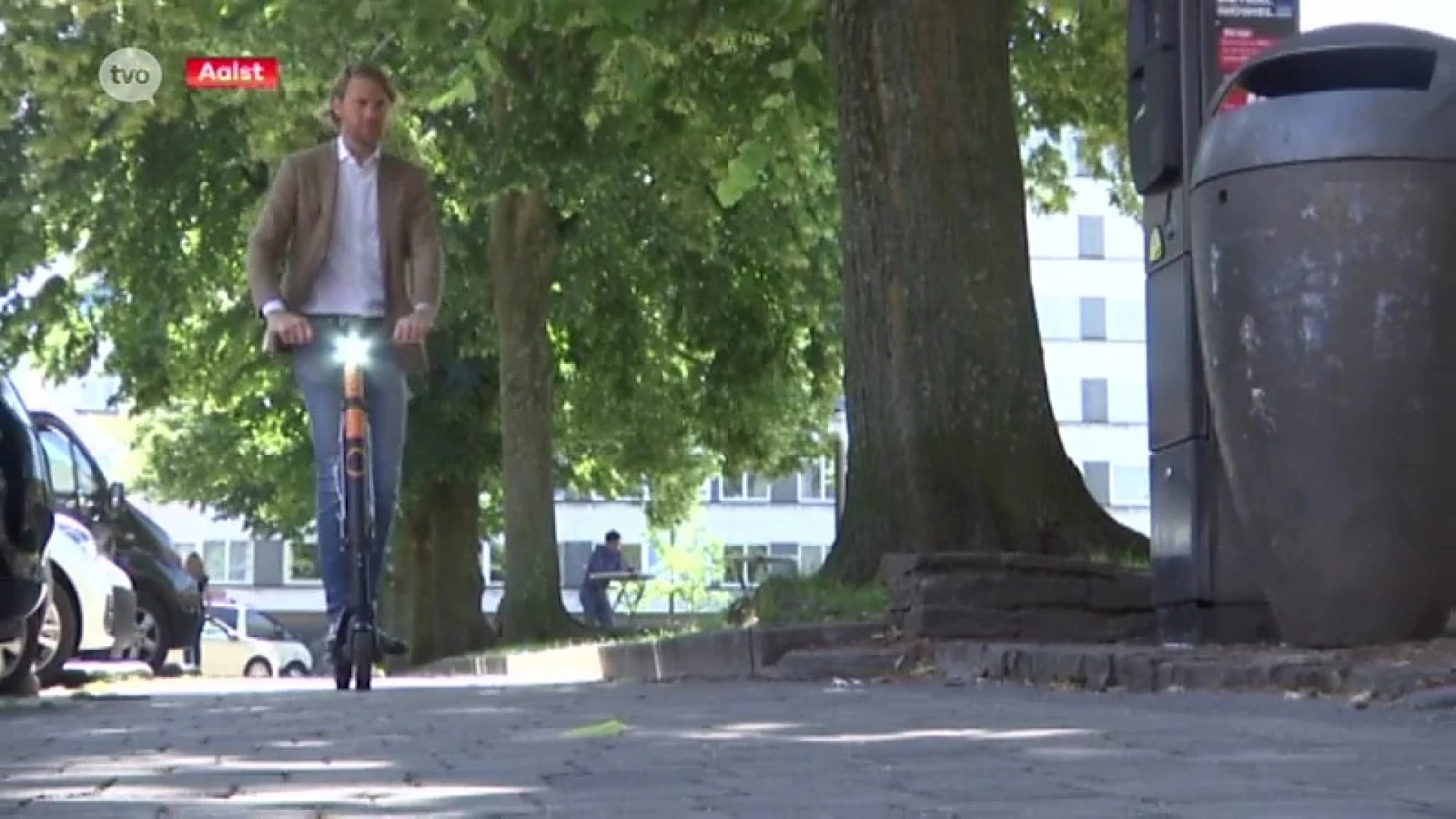 Vanaf morgen kan u met een elektrische deelstep door Aalst cruisen