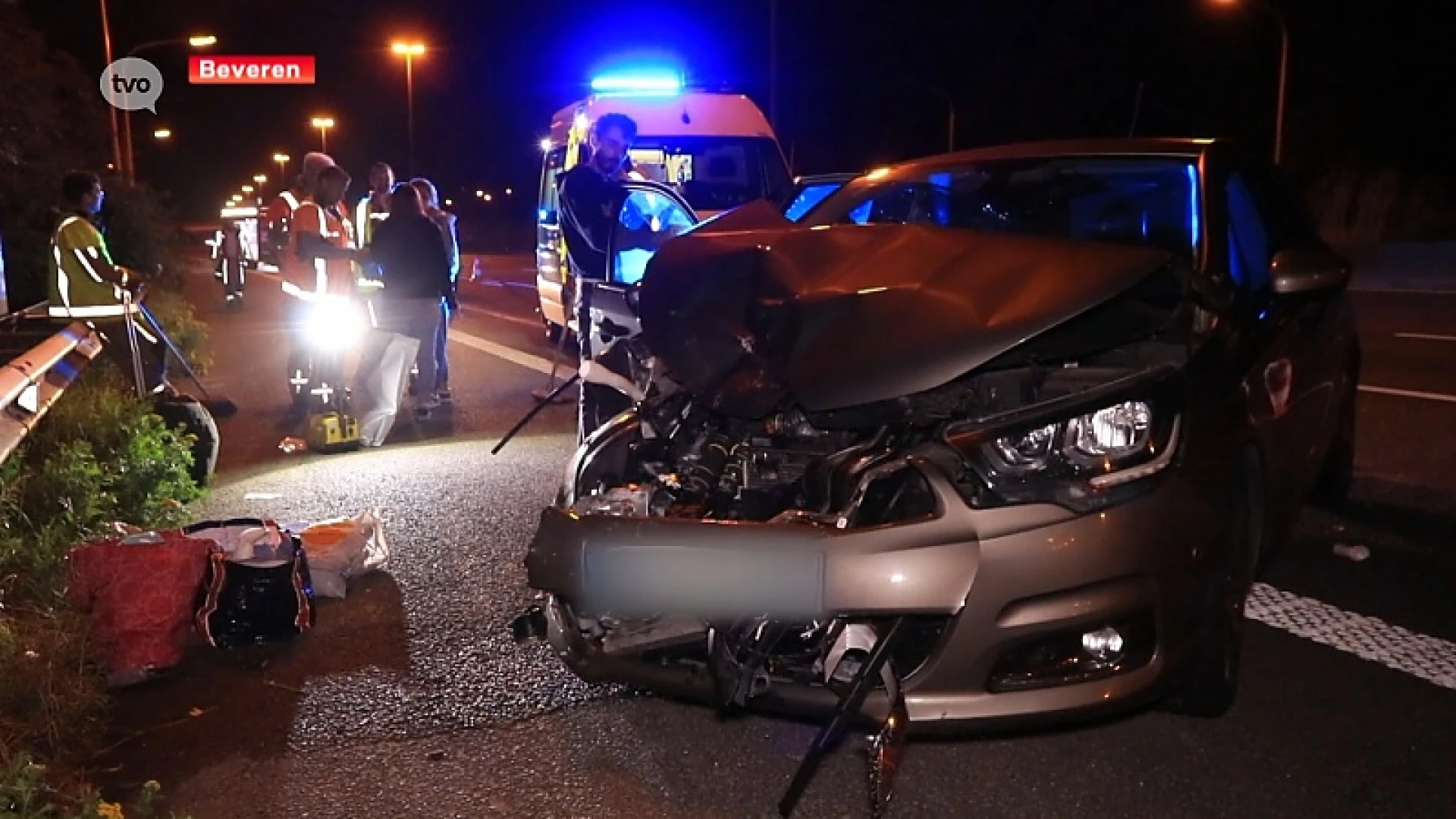 Zwaar ongeval op E17 in Haasdonk