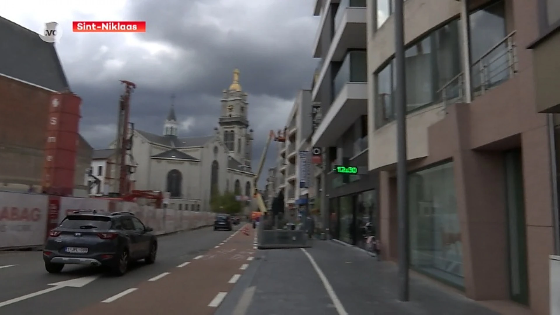 Parkstraat Sint-Niklaas krijgt wasbeurt