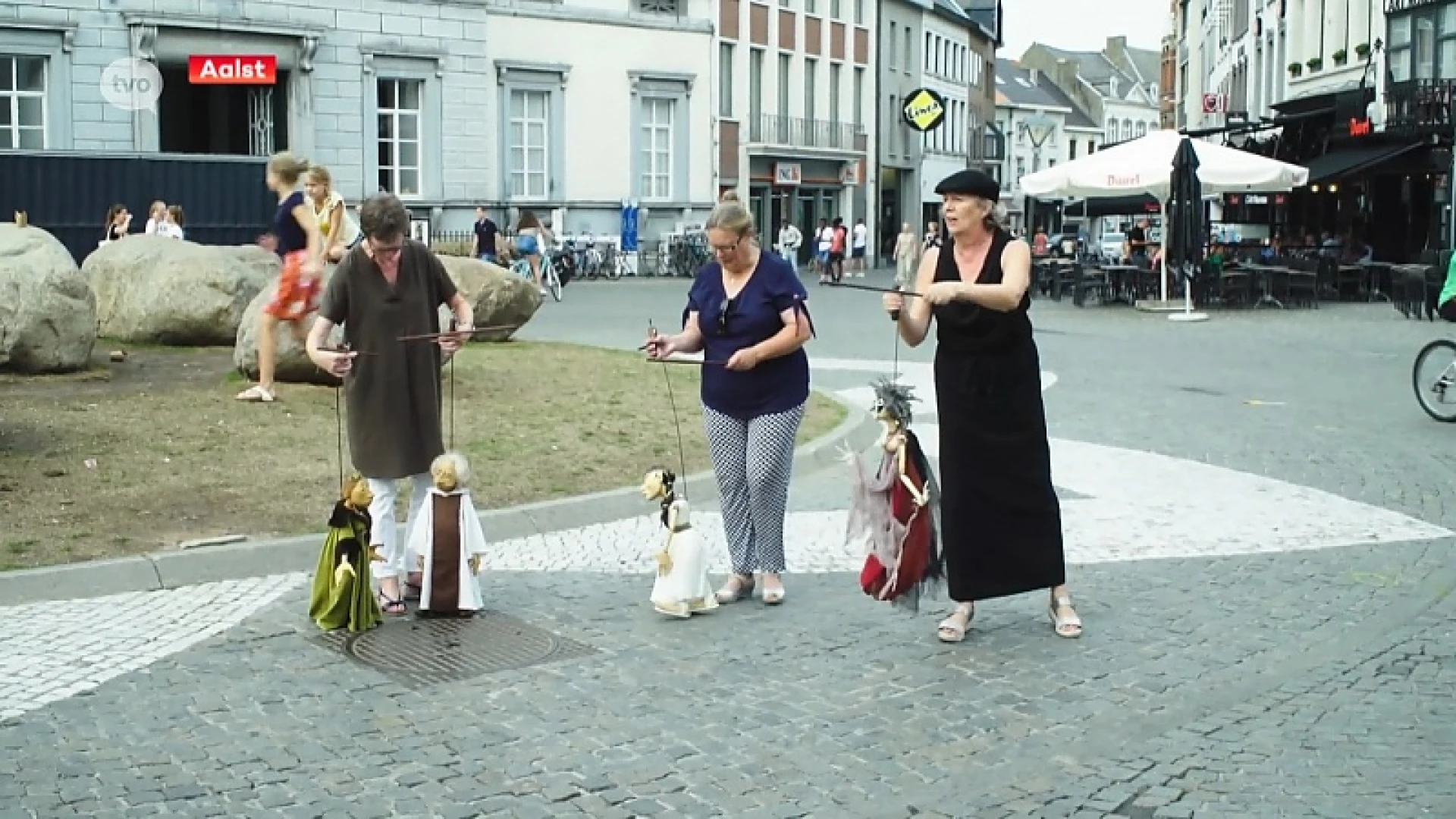 Dit weekend kan u in Aalst naar Theater In De Stad, 8 voorstellingen in stadscentrum