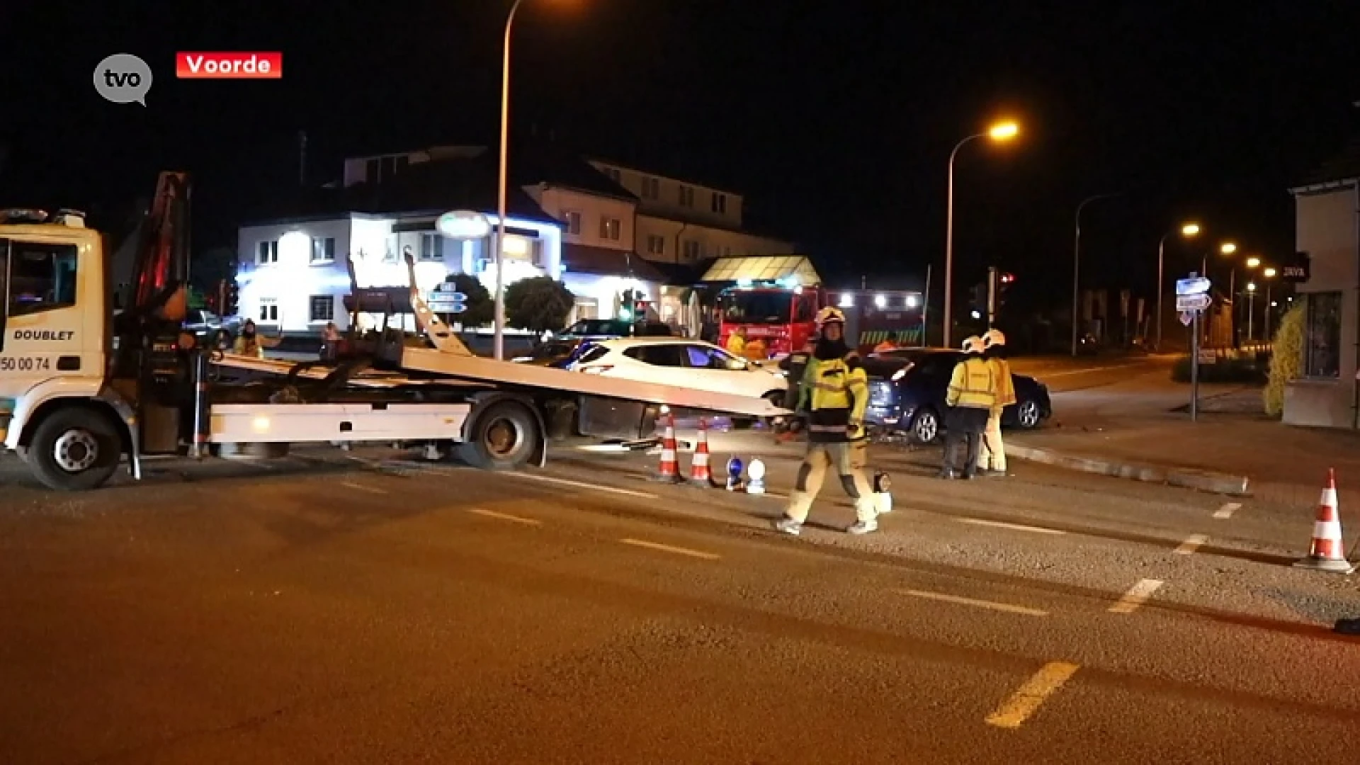 Reeks ongevallen door betonnen muurtje aan afrit E17 Haasdonk