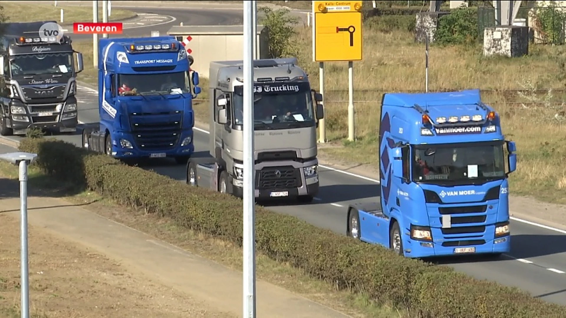Truckers laten hart zien, en geven anders- en mindervaliden een leuke namiddag