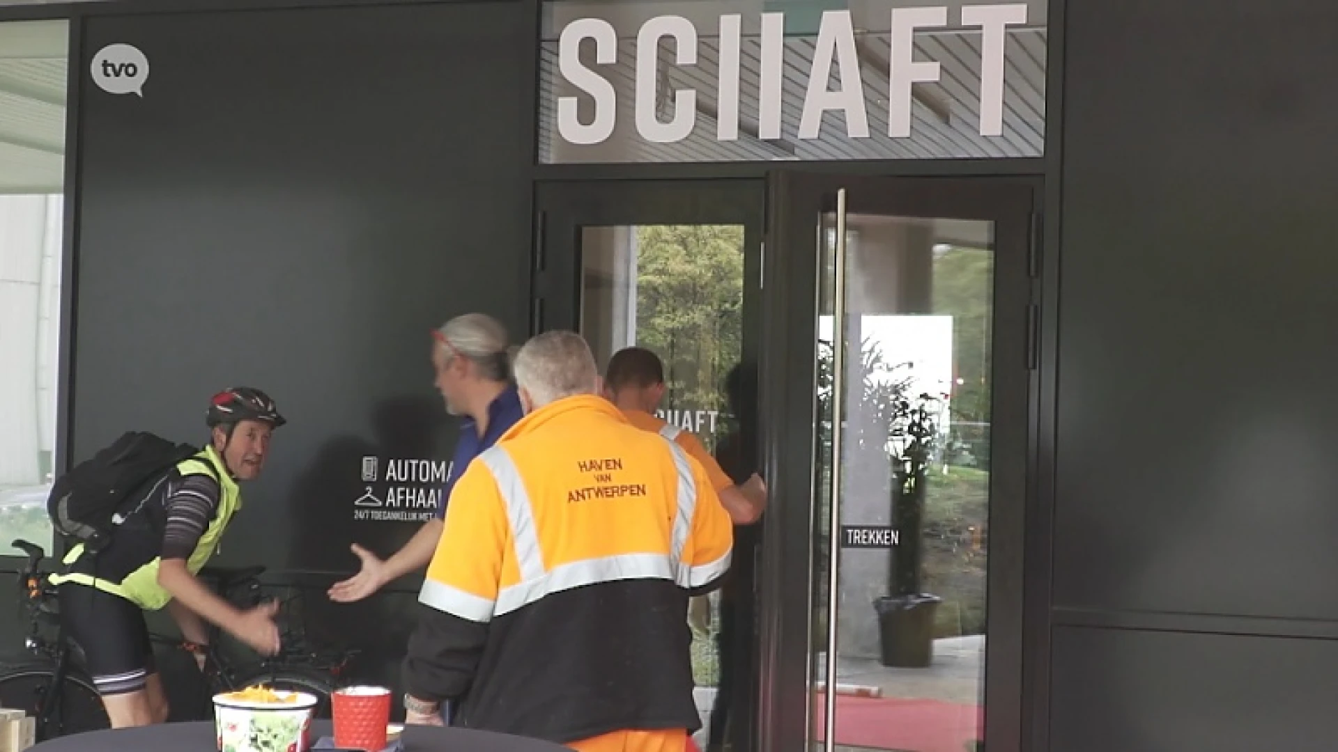 Opening nieuw schaftlokaal