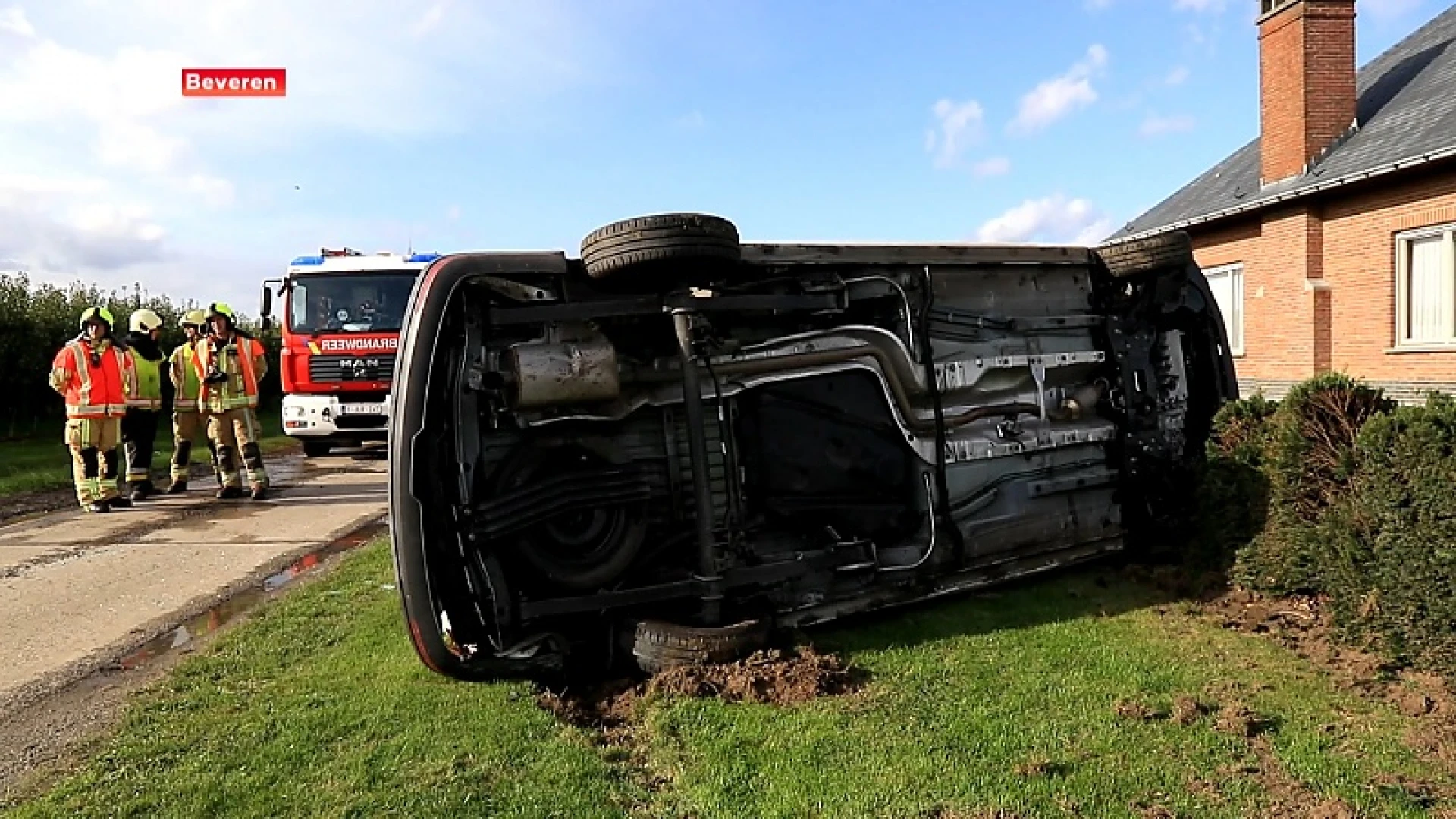 Marktkramer gewond na botsing in Kieldrecht