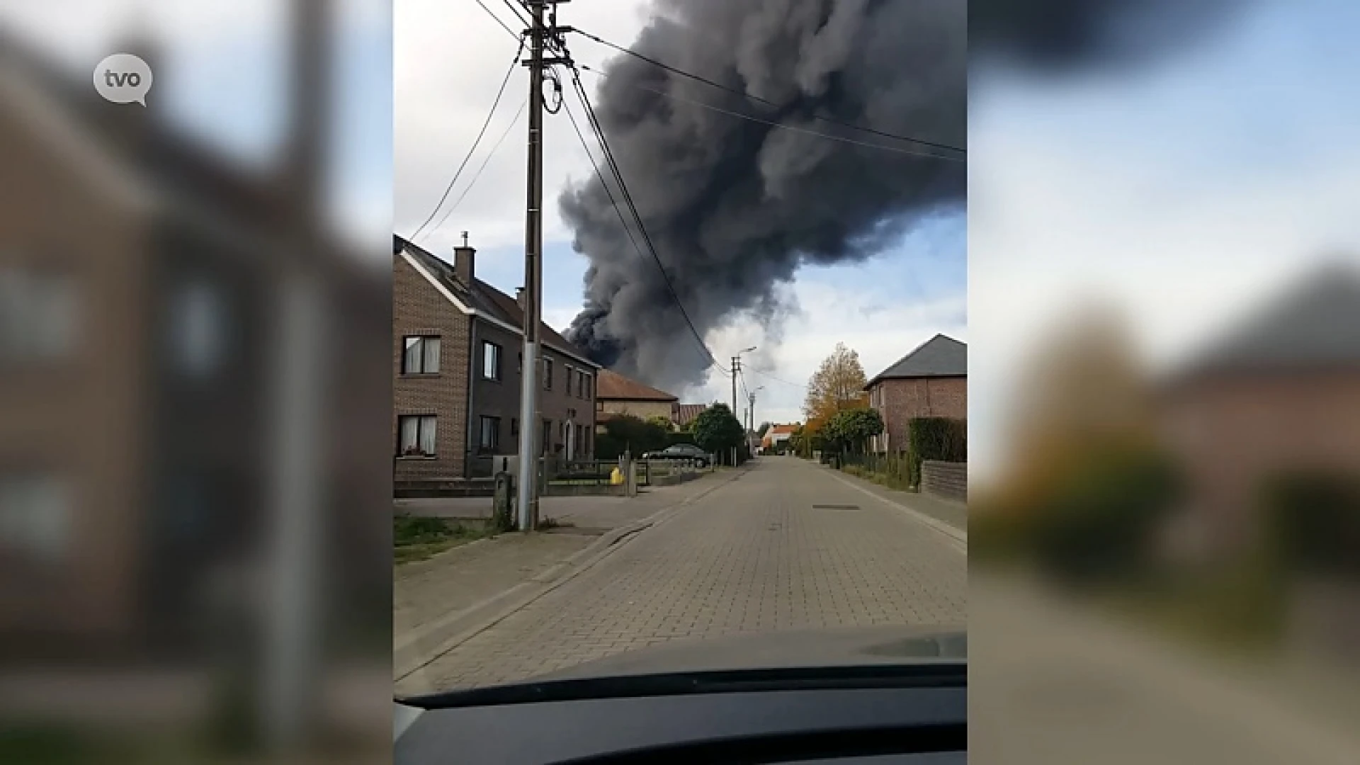 Brand bij Recticel in Overschelde bij Wetteren onder controle