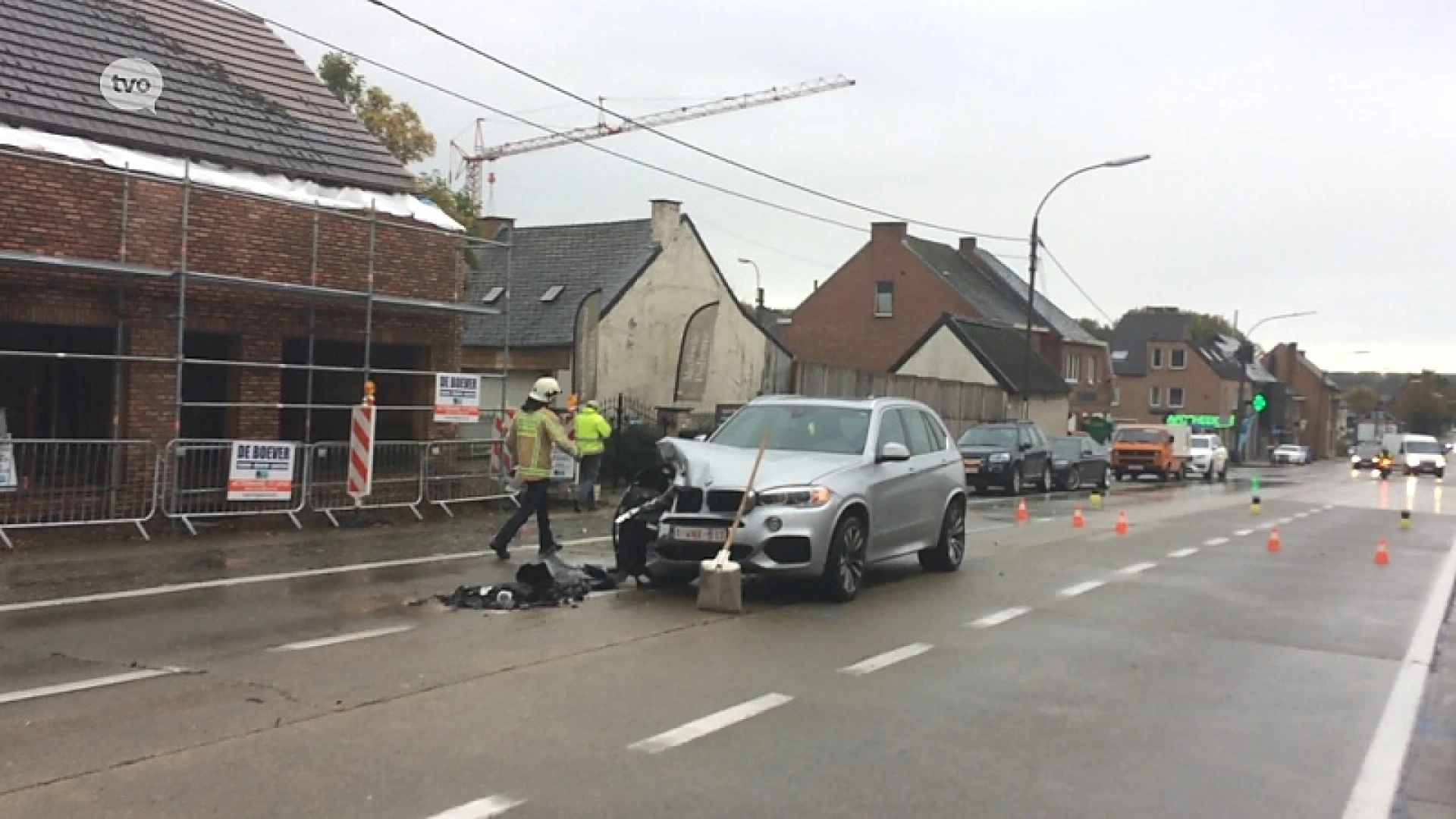 Nog maar eens ongeval op Gentsesteenweg in Erondegem