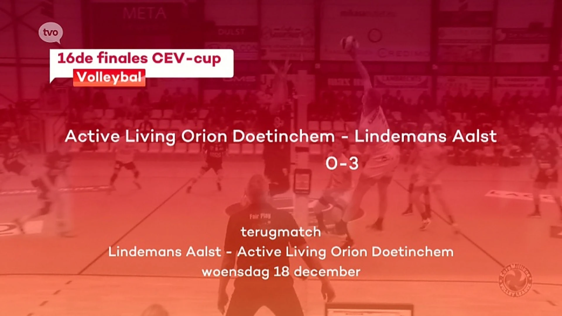 Lindemans Aalst wint heenmatch in de 16e finales