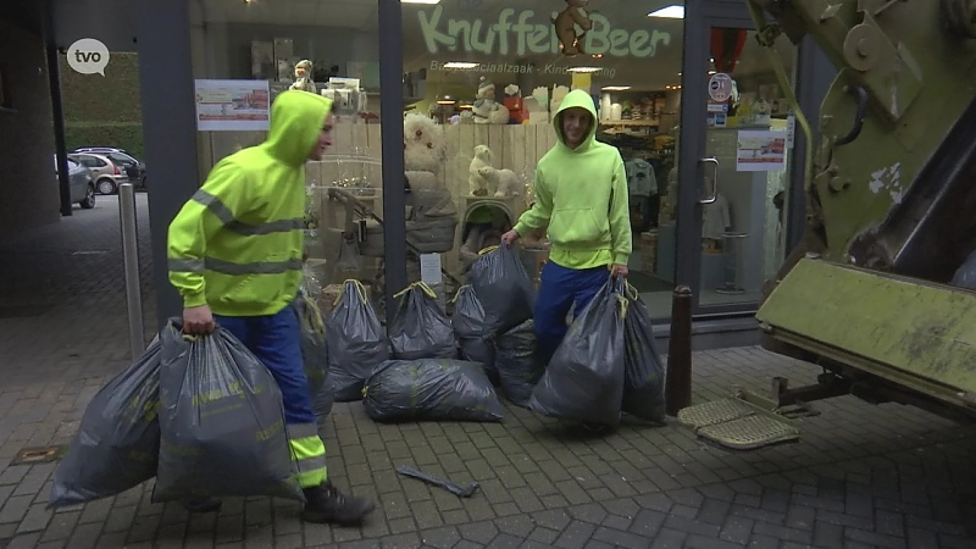 Laatste keer afvalophaling in Temse van grijze huisvuilzak