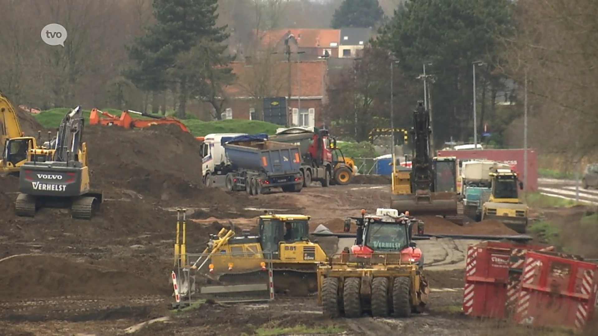 Camera brengt verkeersstromen in beeld aan werken industrieterrein Lokeren