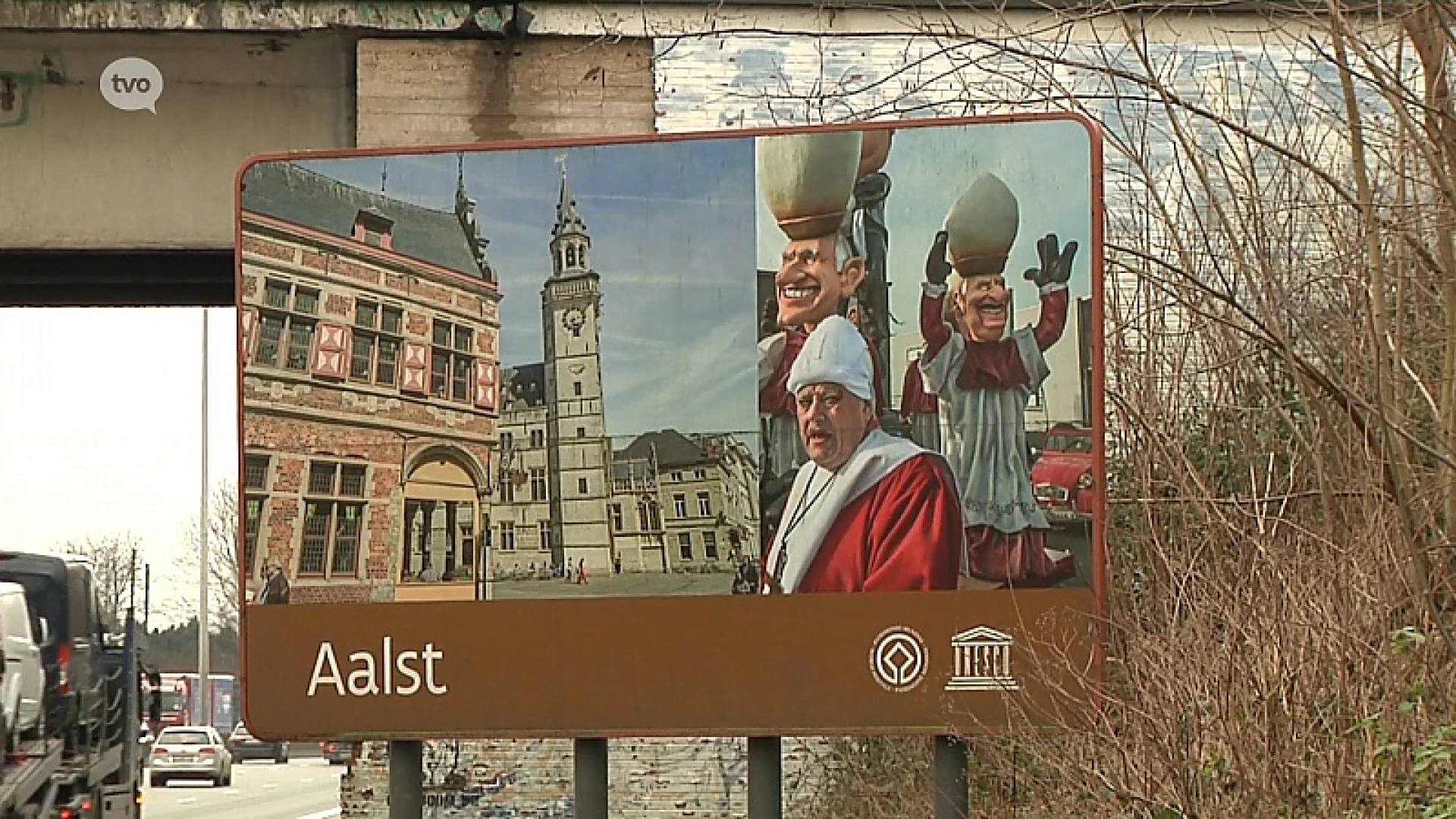 Borden E40 Aalst wellicht niet veranderd: Unesco-logo geldt ook voor belfort