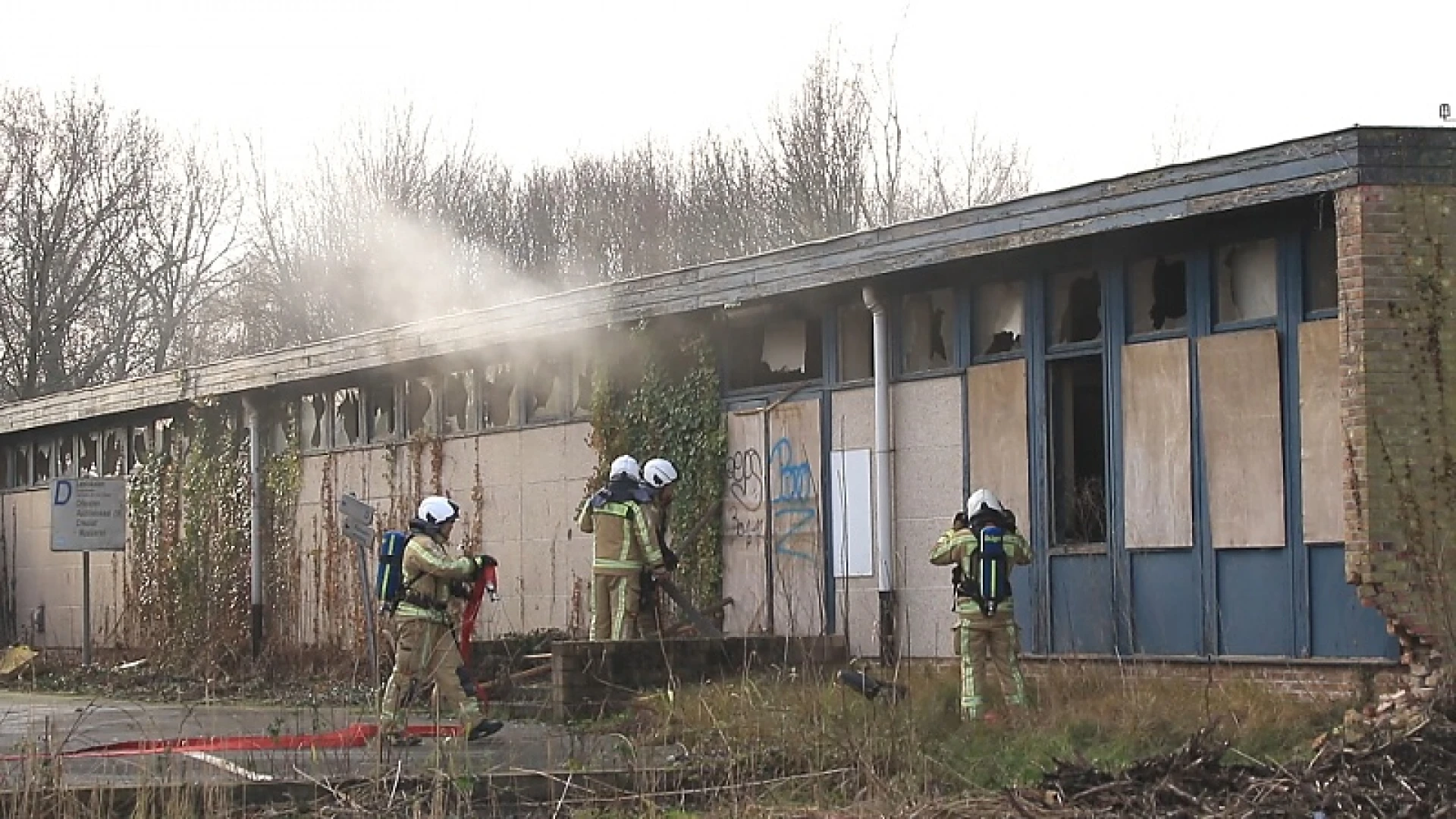 Opnieuw brand gesticht in voormalige muziekschool in Lokeren