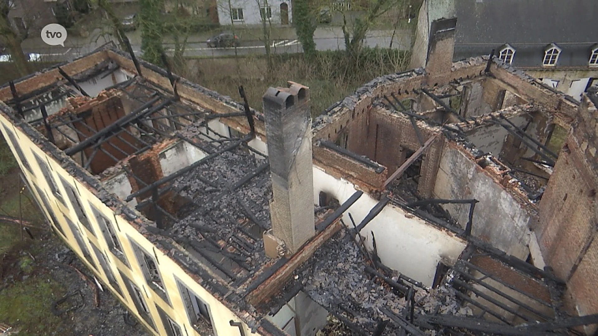 Brand in kasteel van Viane zo goed als zeker aangestoken